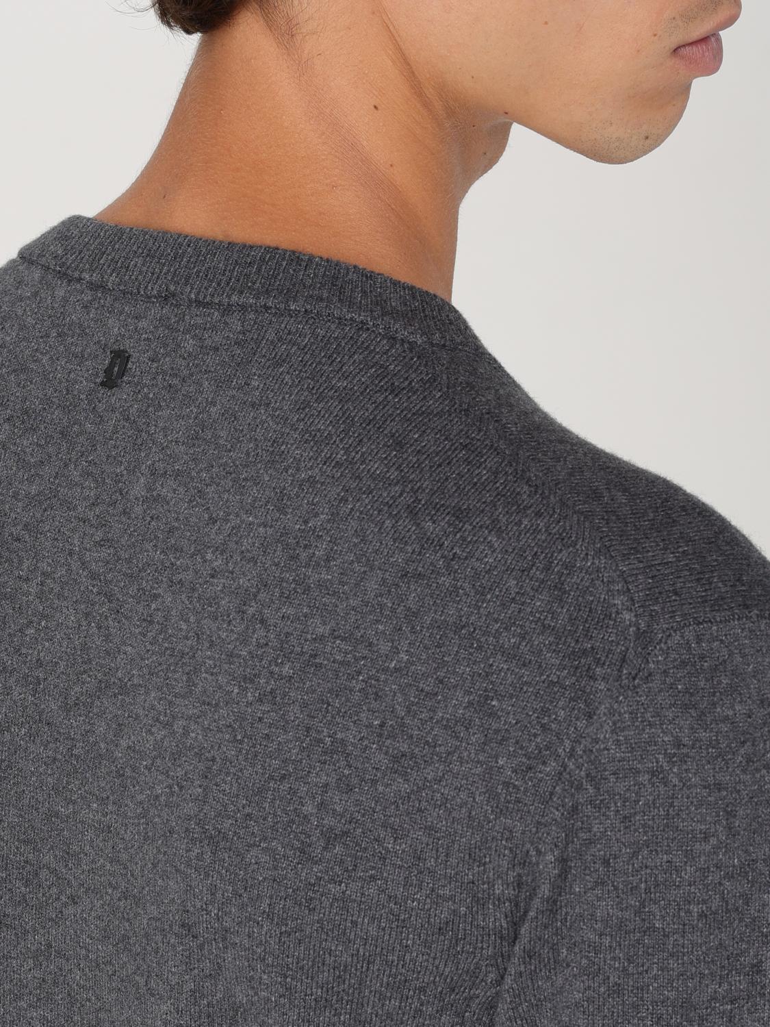 DONDUP SWEATER: Sweater men Dondup, Charcoal - Img 3