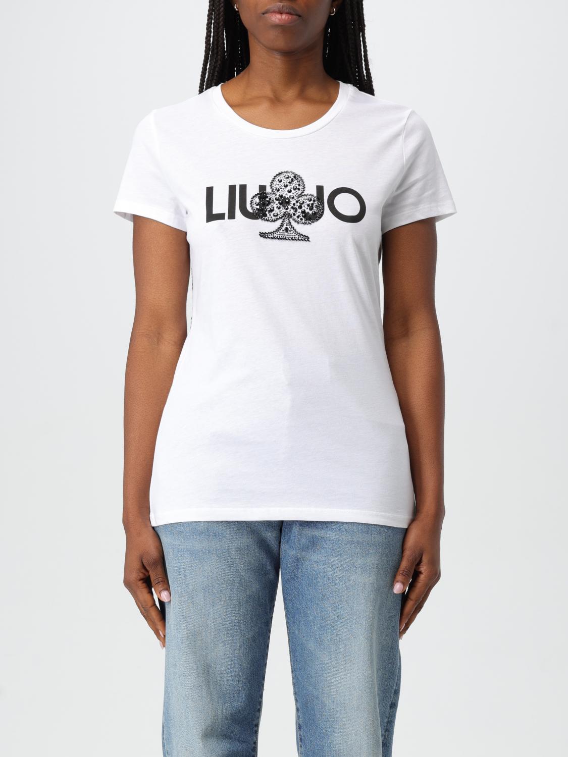 LIU JO T-SHIRT: T-shirt woman Liu Jo, White - Img 1