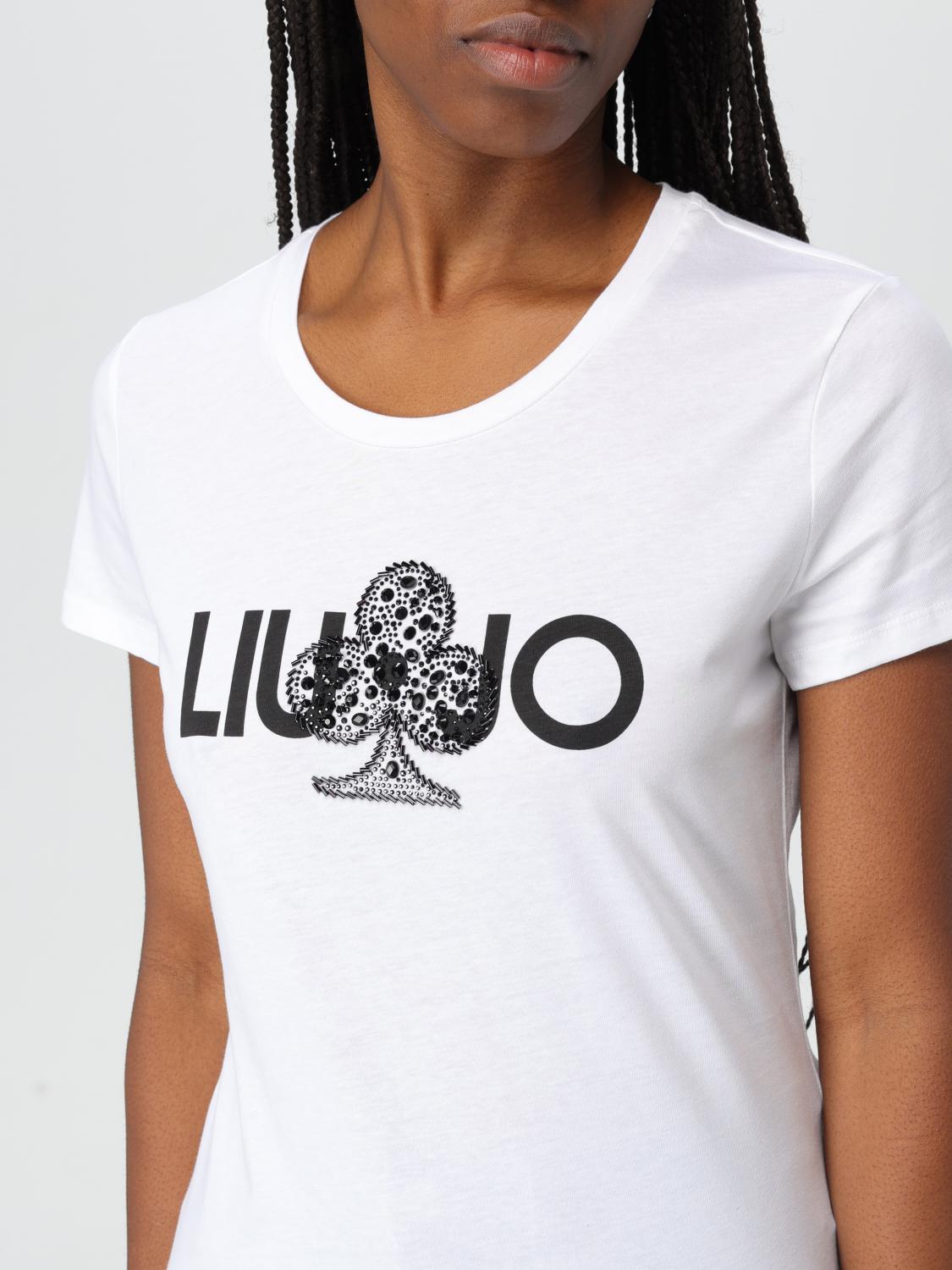 LIU JO T-SHIRT: T-shirt woman Liu Jo, White - Img 3