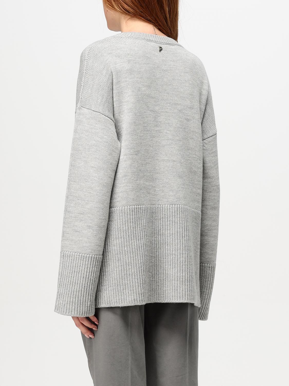 DONDUP MAGLIA: Pullover Dondup in lana , Grigio - Img 2