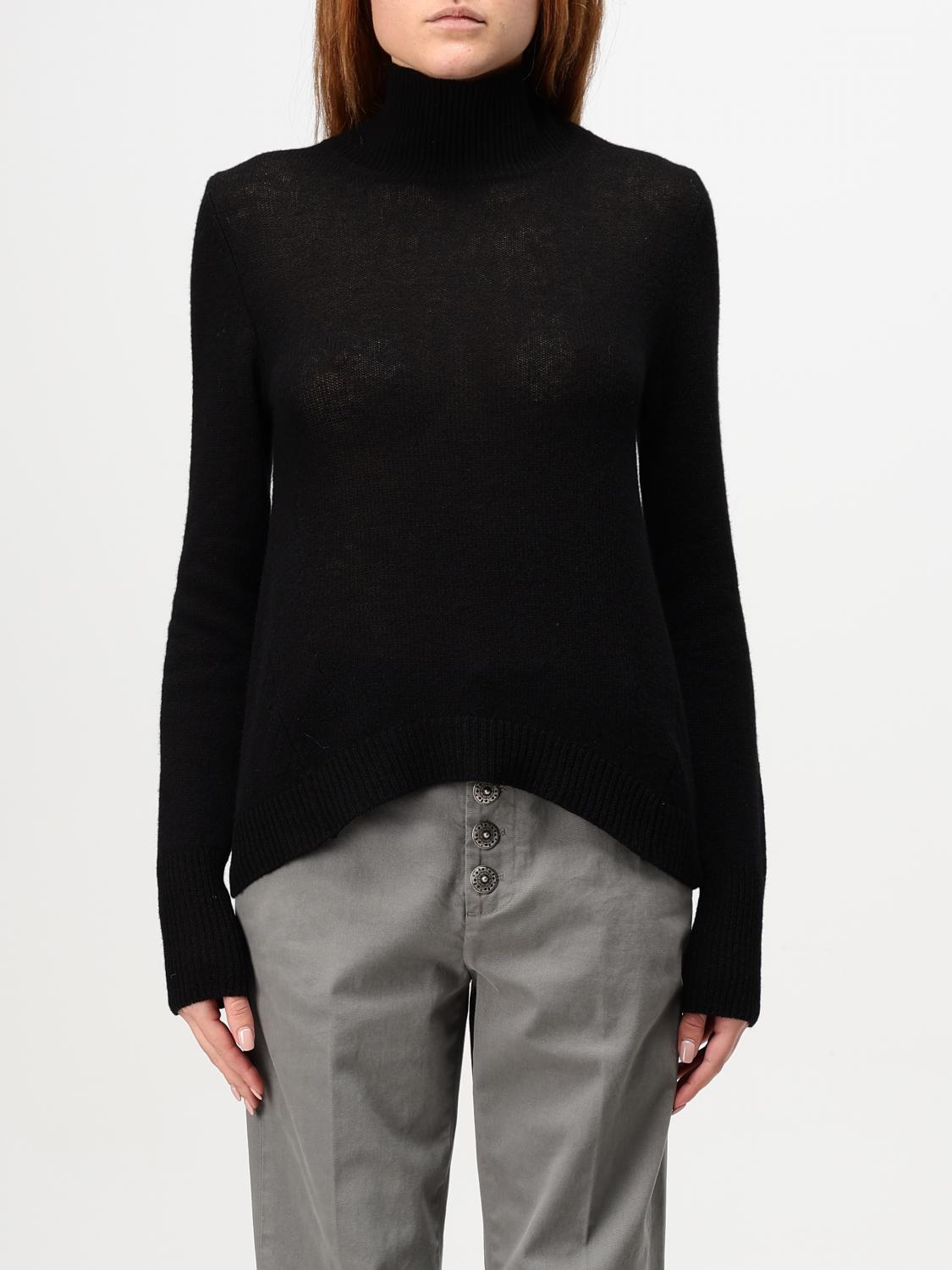 DONDUP MAGLIA: Pullover Dondup in lana e cashmere , Nero - Img 1