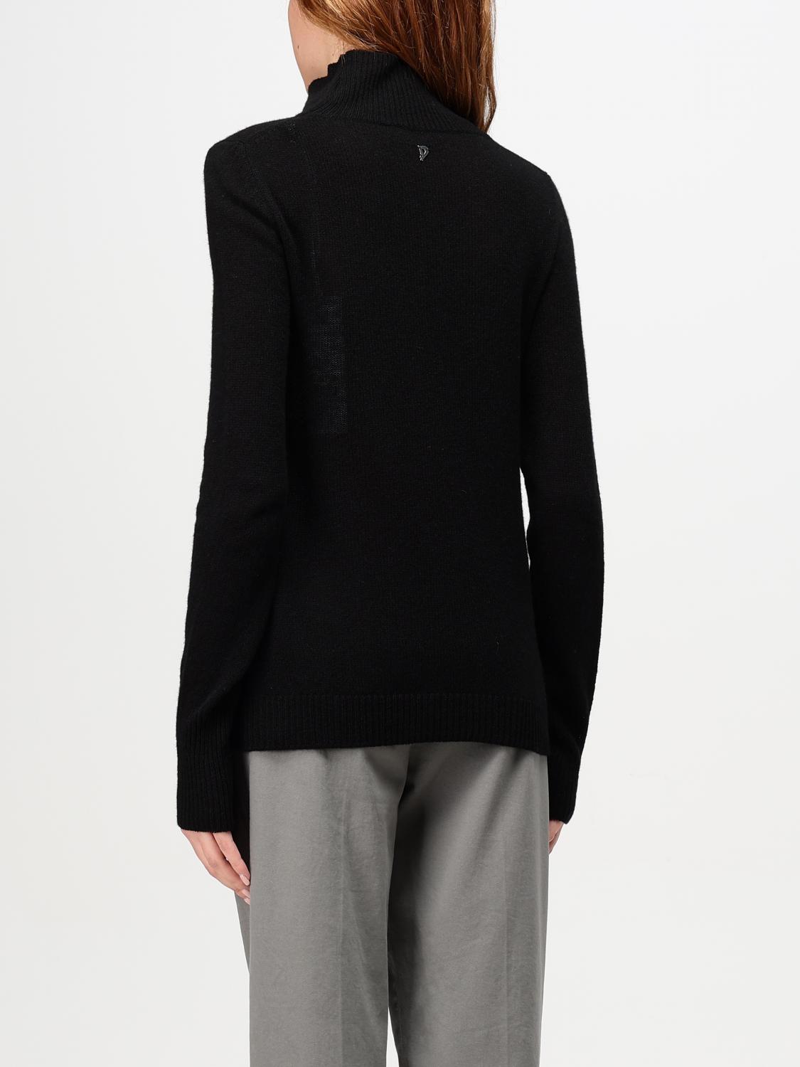 DONDUP MAGLIA: Pullover Dondup in lana e cashmere , Nero - Img 2