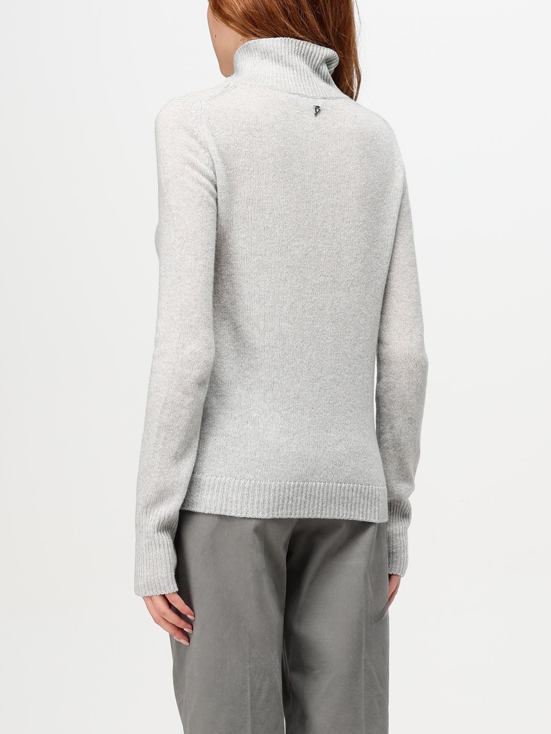 DONDUP MAGLIA: Pullover Dondup in lana e cashmere , Grigio - Img 2