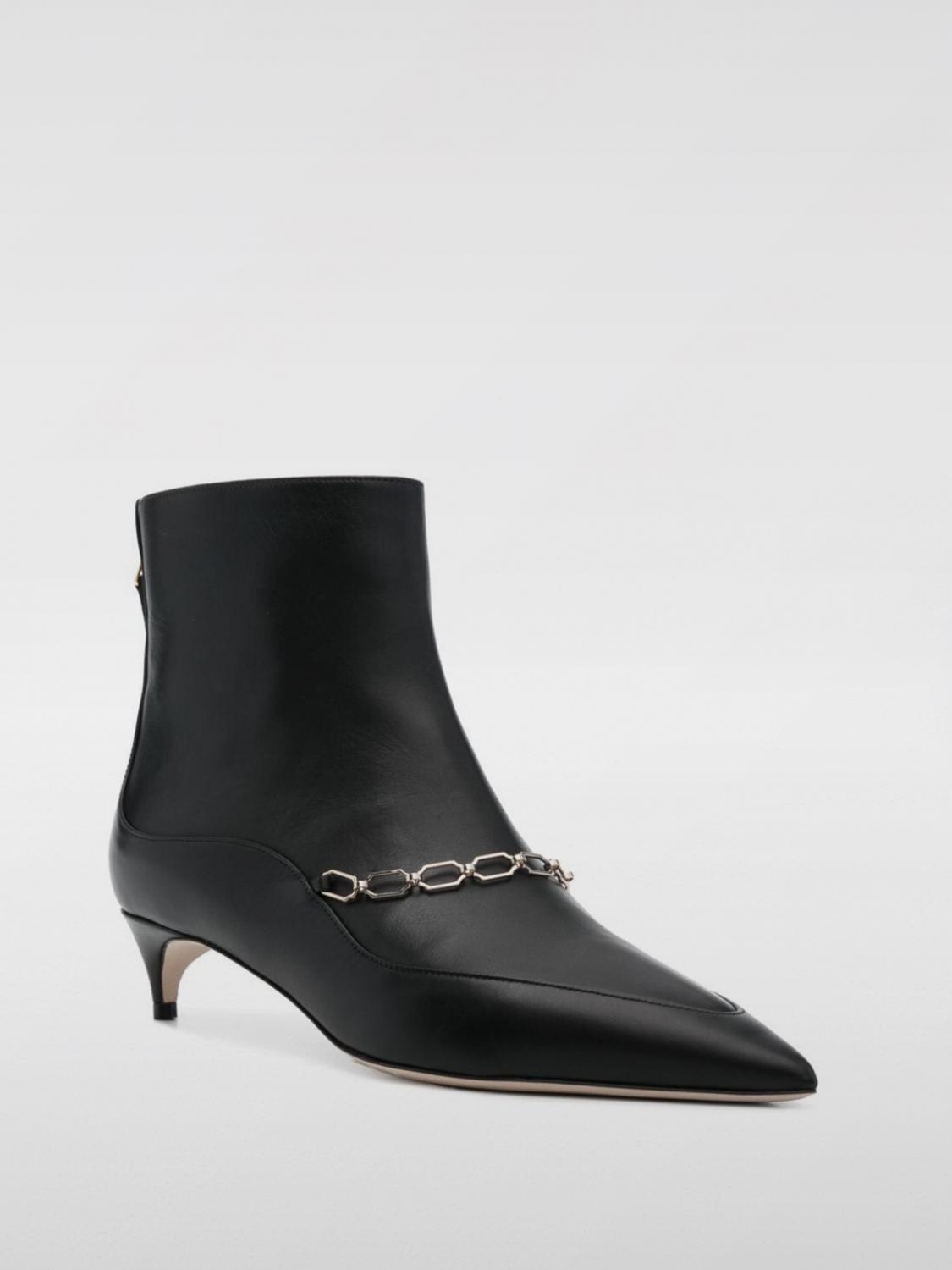 MALONE SOULIERS FLAT ANKLE BOOTS: Shoes woman Malone Souliers, Black - Img 2