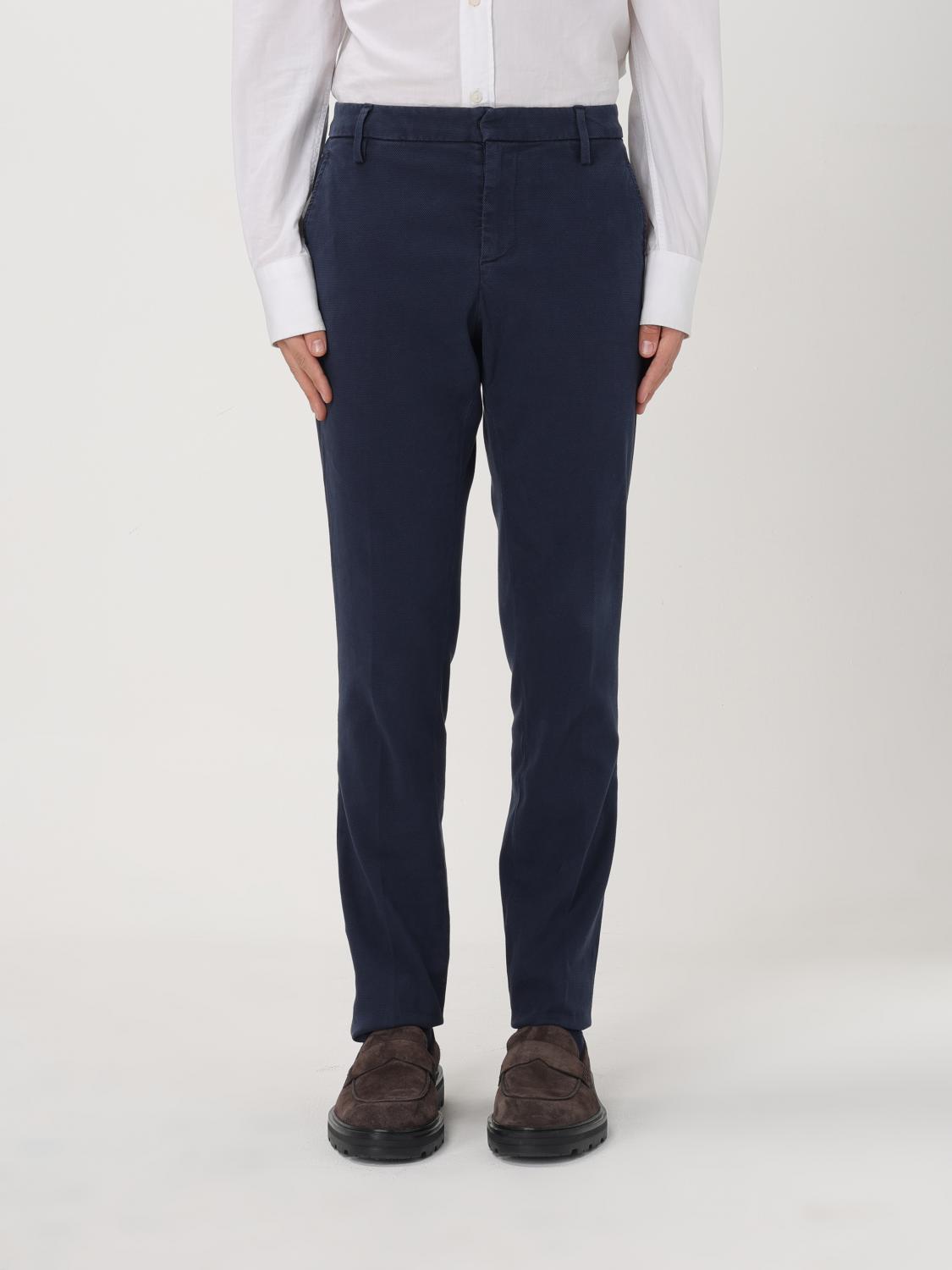 DONDUP PANTS: Pants men Dondup, Blue - Img 1