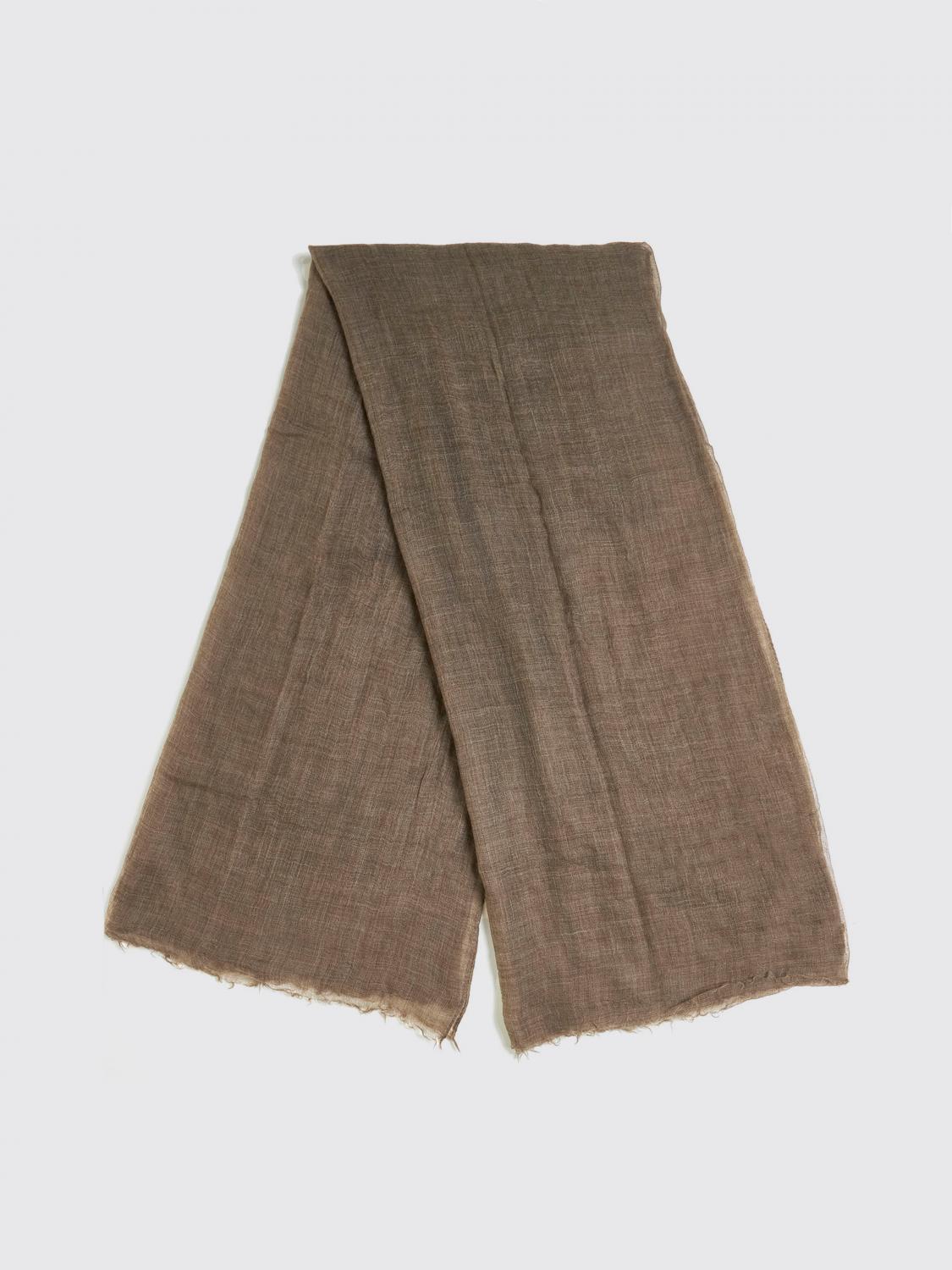 BRUNELLO CUCINELLI SCARF: Scarf woman Brunello Cucinelli, Brown - Img 2