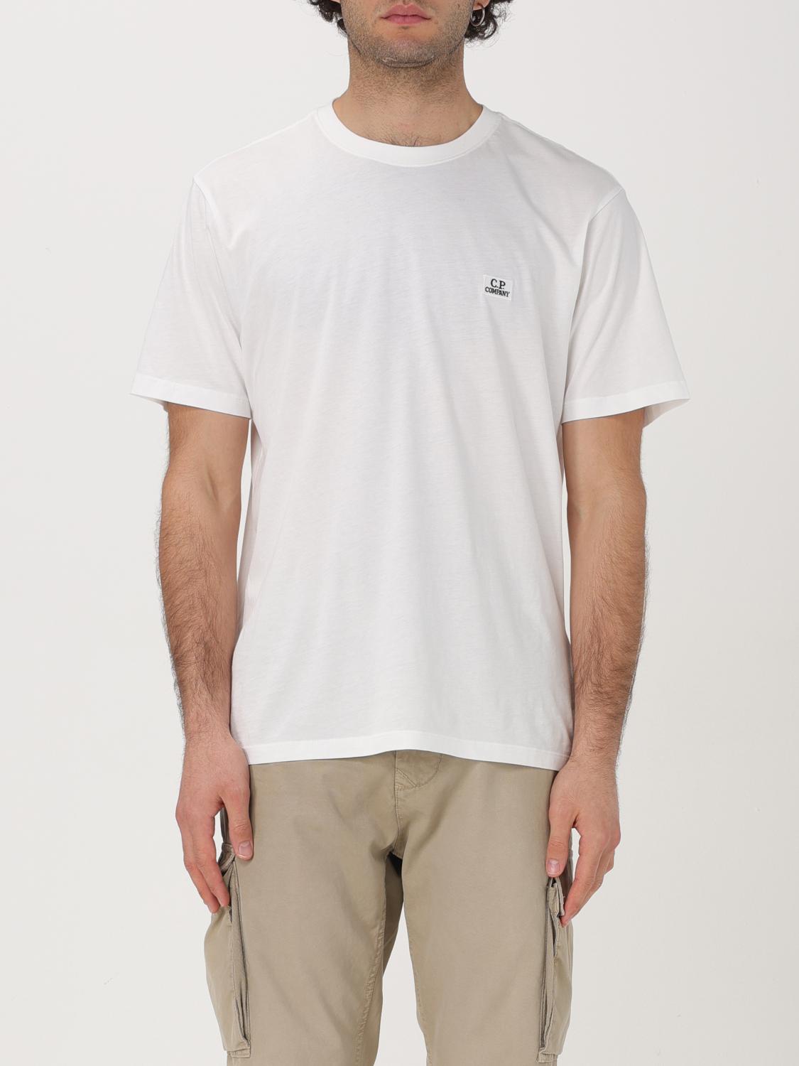 C.P. COMPANY T-SHIRT: T-shirt men C.P. Company, White - Img 1