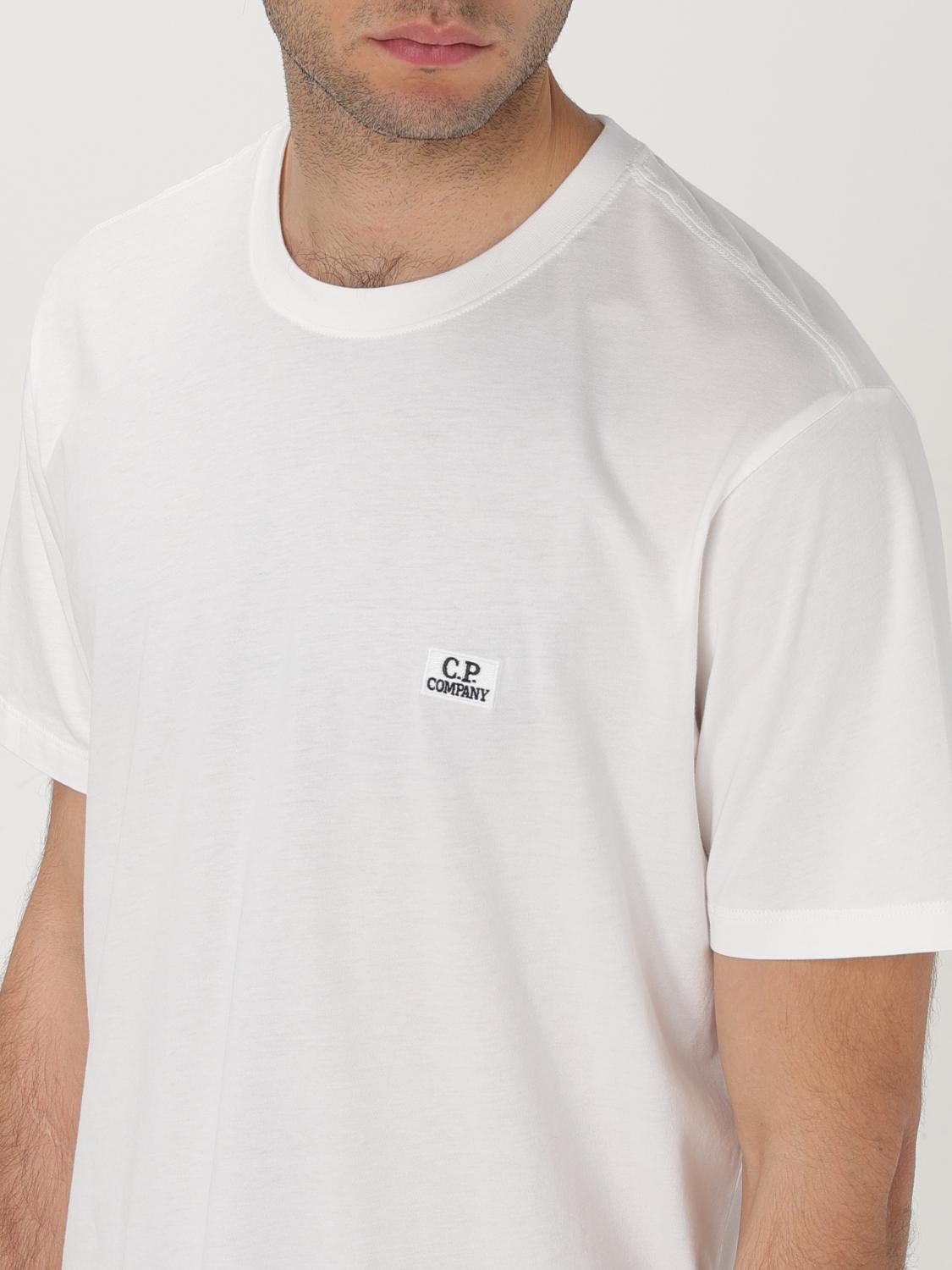 C.P. COMPANY T-SHIRT: T-shirt men C.P. Company, White - Img 3