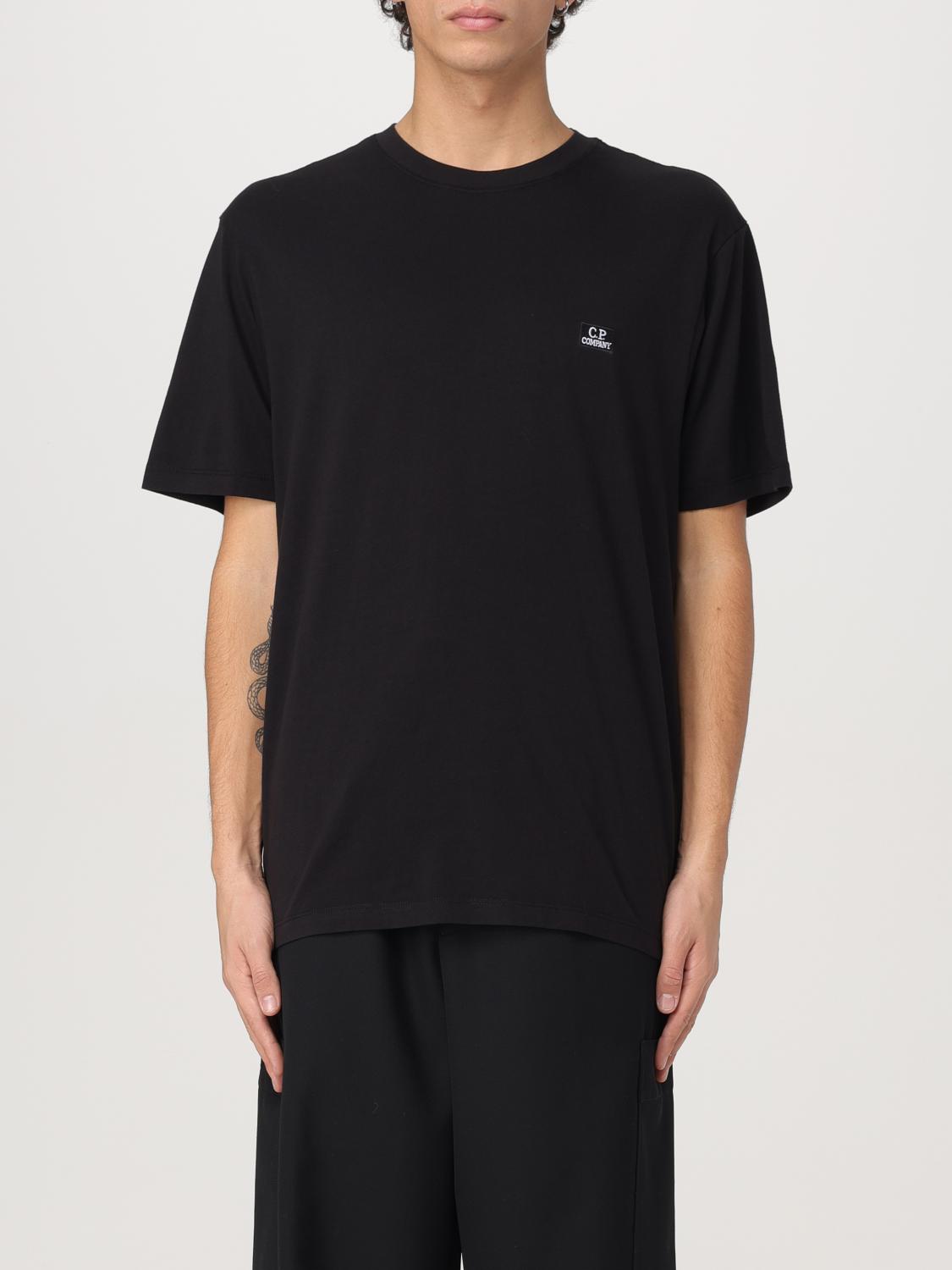 C.P. COMPANY T-SHIRT: T-shirt men C.P. Company, Black - Img 1