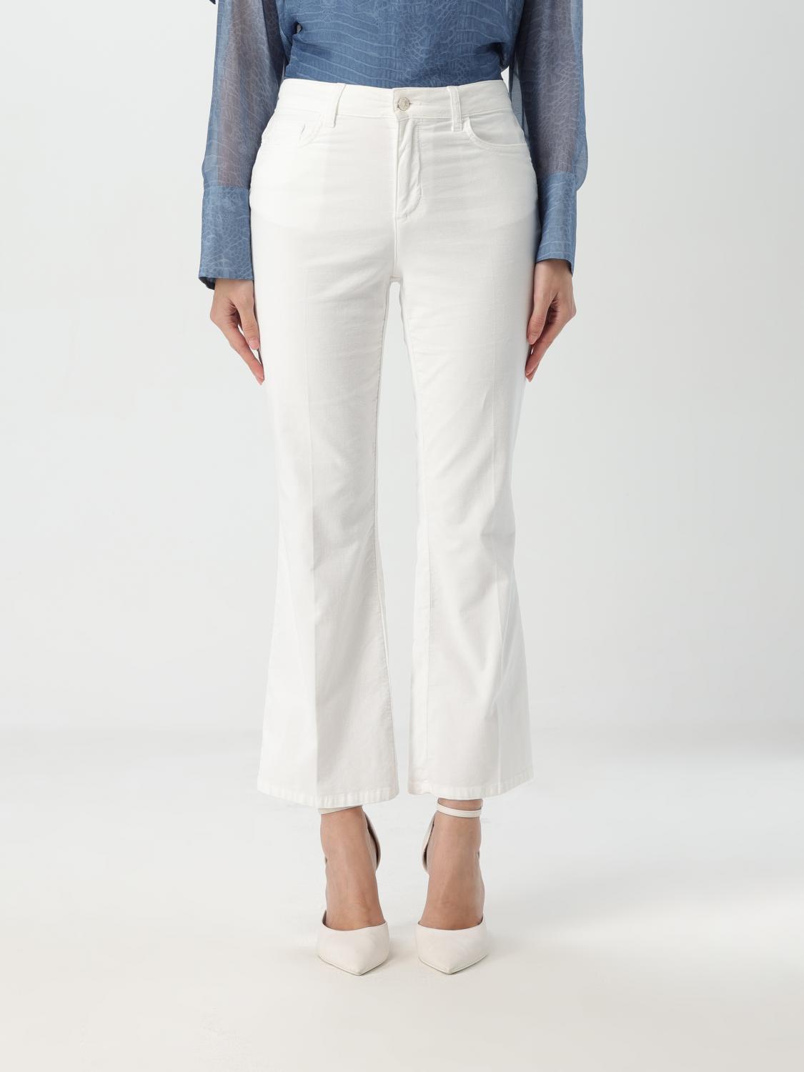 LIU JO: Pants woman - White | Liu Jo pants WF4321T4590 LIU JO: Pants woman - White | Liu Jo pants WF4321T4590
