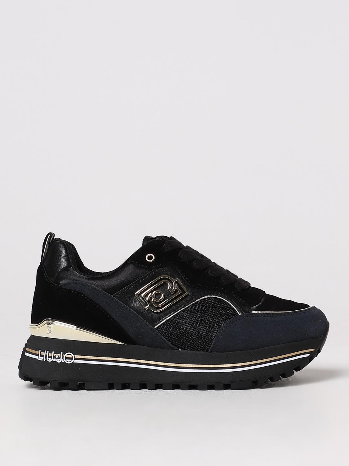 LIU JO SNEAKERS: Sneakers woman Liu Jo, Black - Img 1