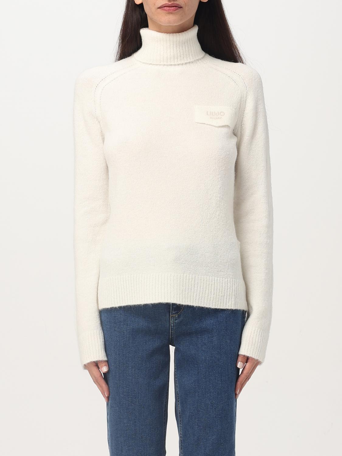 LIU JO SWEATER: Sweater woman Liu Jo, Gold - Img 1