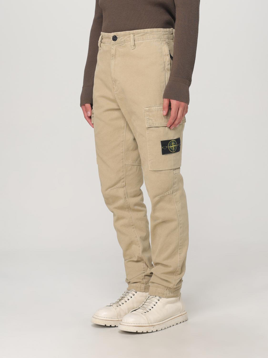 STONE ISLAND PANTALON: Pantalon homme Stone Island, Biscuit - Img 4