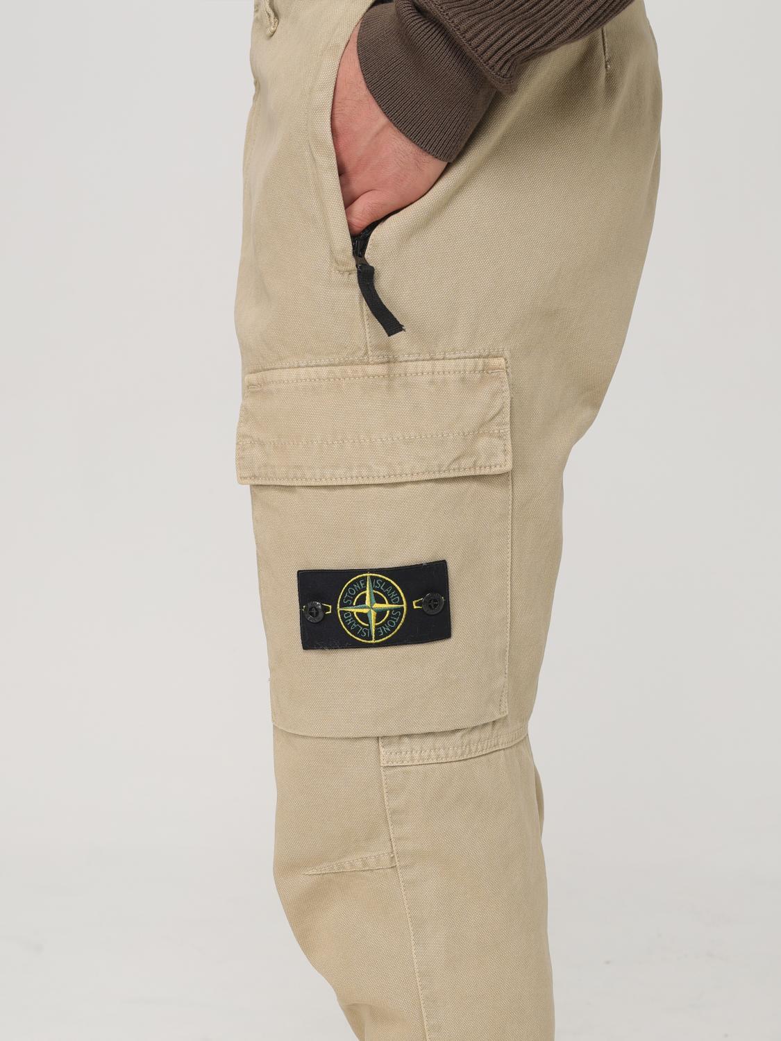 STONE ISLAND PANTALON: Pantalon homme Stone Island, Biscuit - Img 5