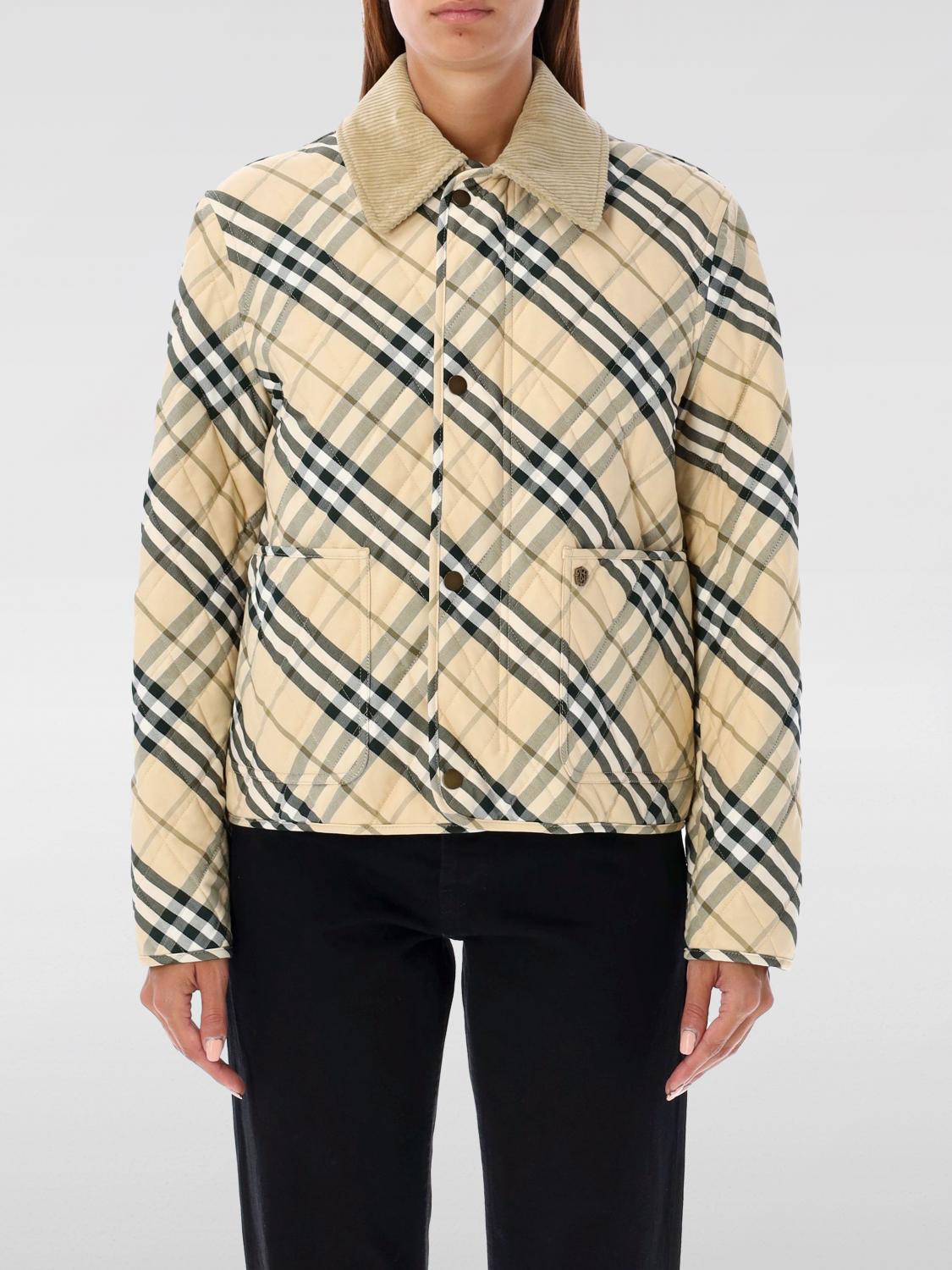 Giglio Bomber Burberry in cotone stampato