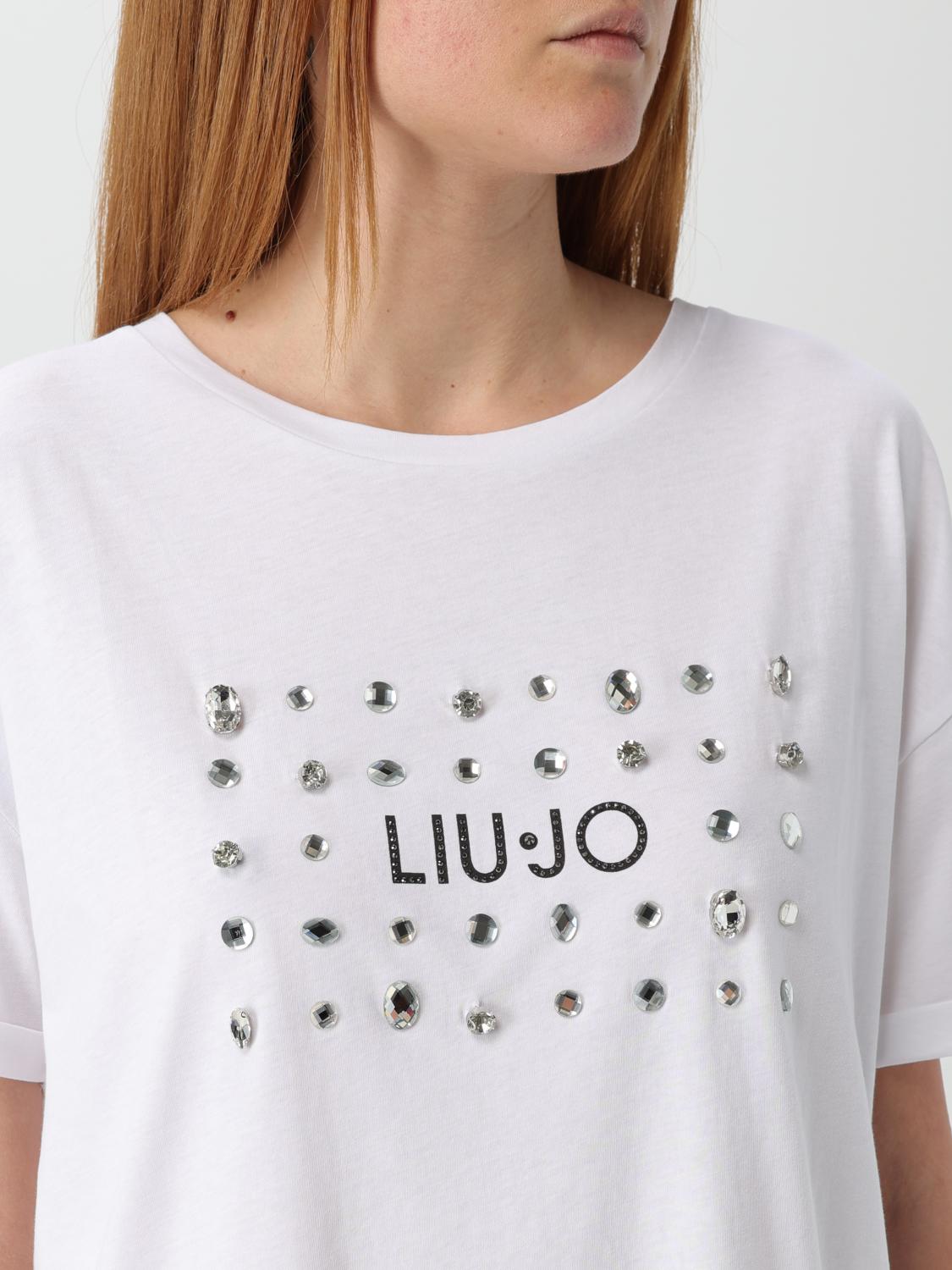 LIU JO T-SHIRT: T-shirt woman Liu Jo, White - Img 3