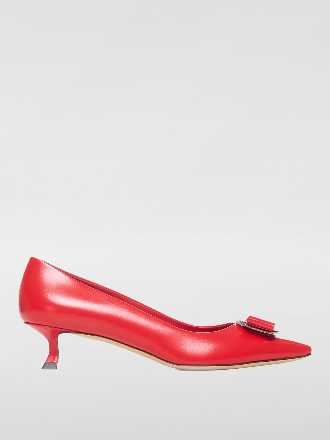 FERRAGAMO PUMPS: Shoes woman Ferragamo, Red - Img 1