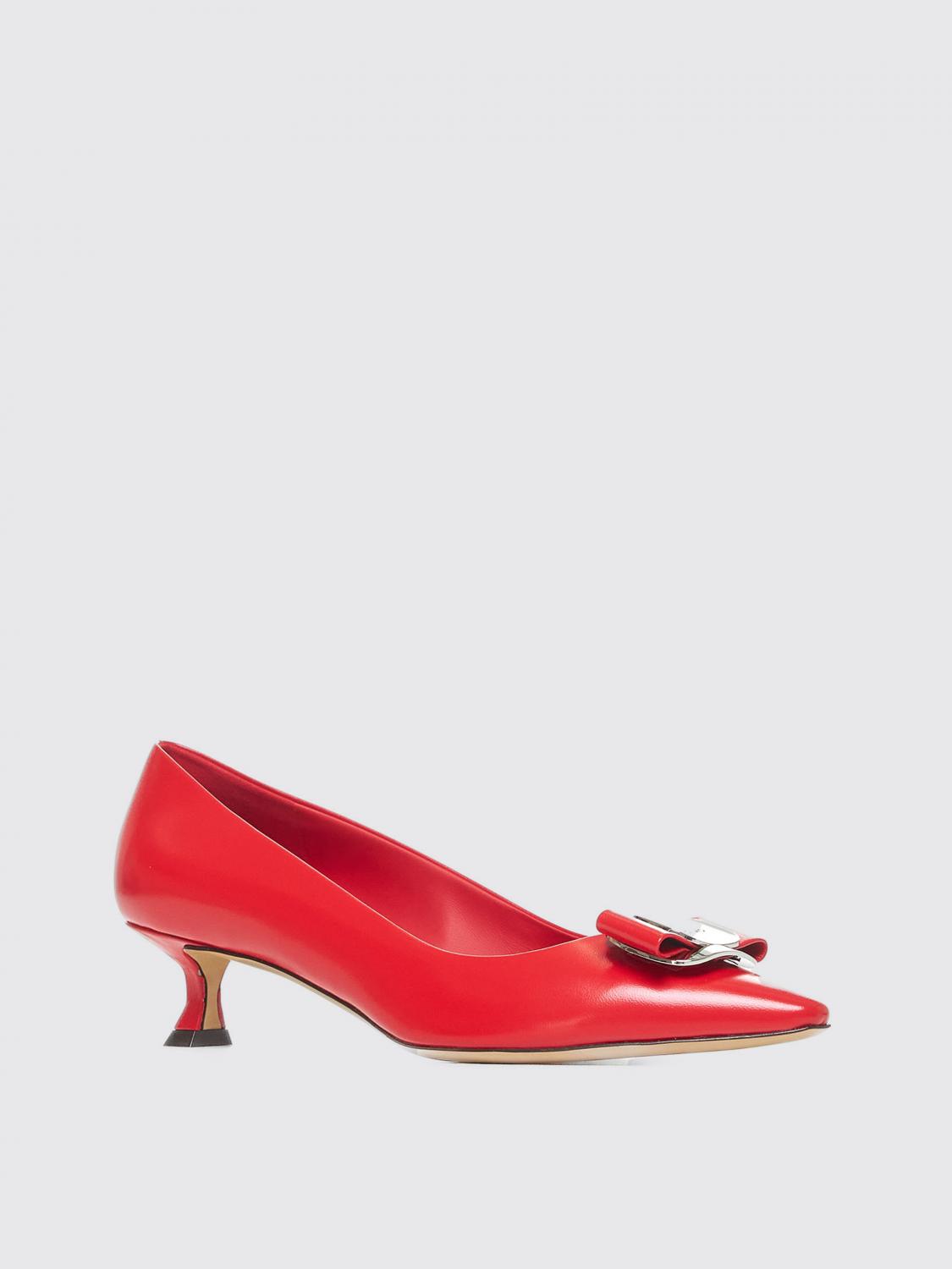 FERRAGAMO PUMPS: Shoes woman Ferragamo, Red - Img 2