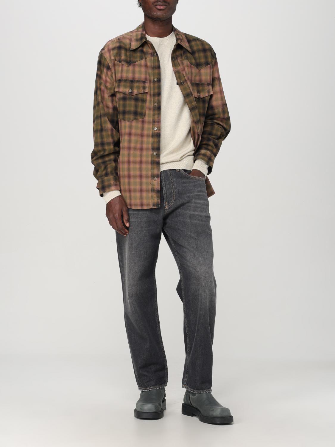 ISABEL MARANT SHIRT: Shirt men Isabel Marant, Brown - Img 2