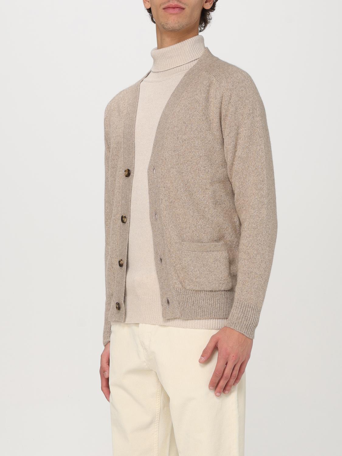 LARDINI CARDIGAN: Cardigan men Lardini, Beige - Img 3