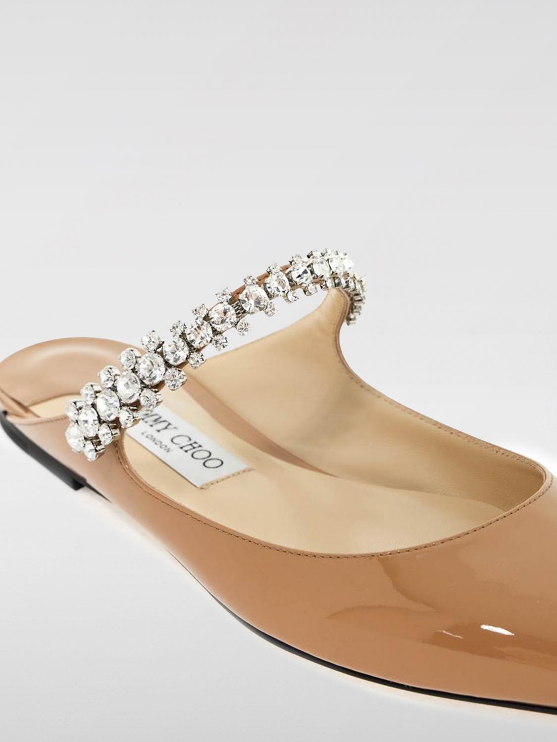 JIMMY CHOO MANOLETINAS: Zapatos mujer Jimmy Choo, Biscocho - Img 3