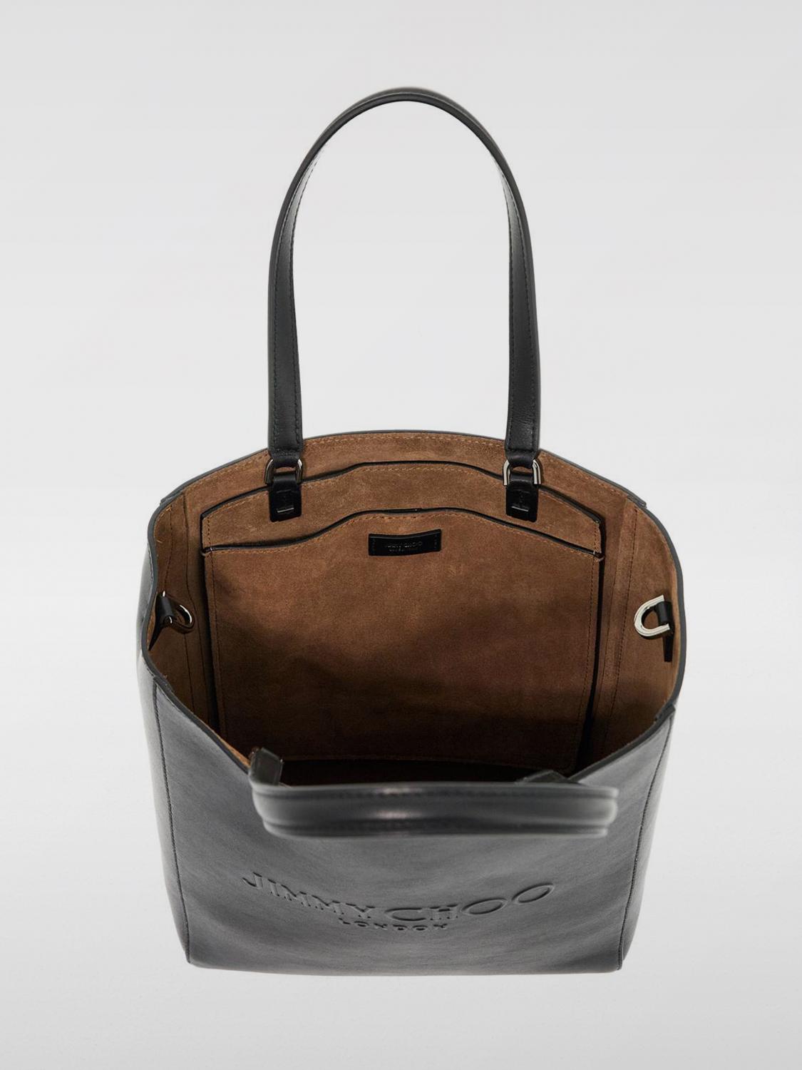 JIMMY CHOO BORSA: Borsa uomo Jimmy Choo, Nero - Img 4