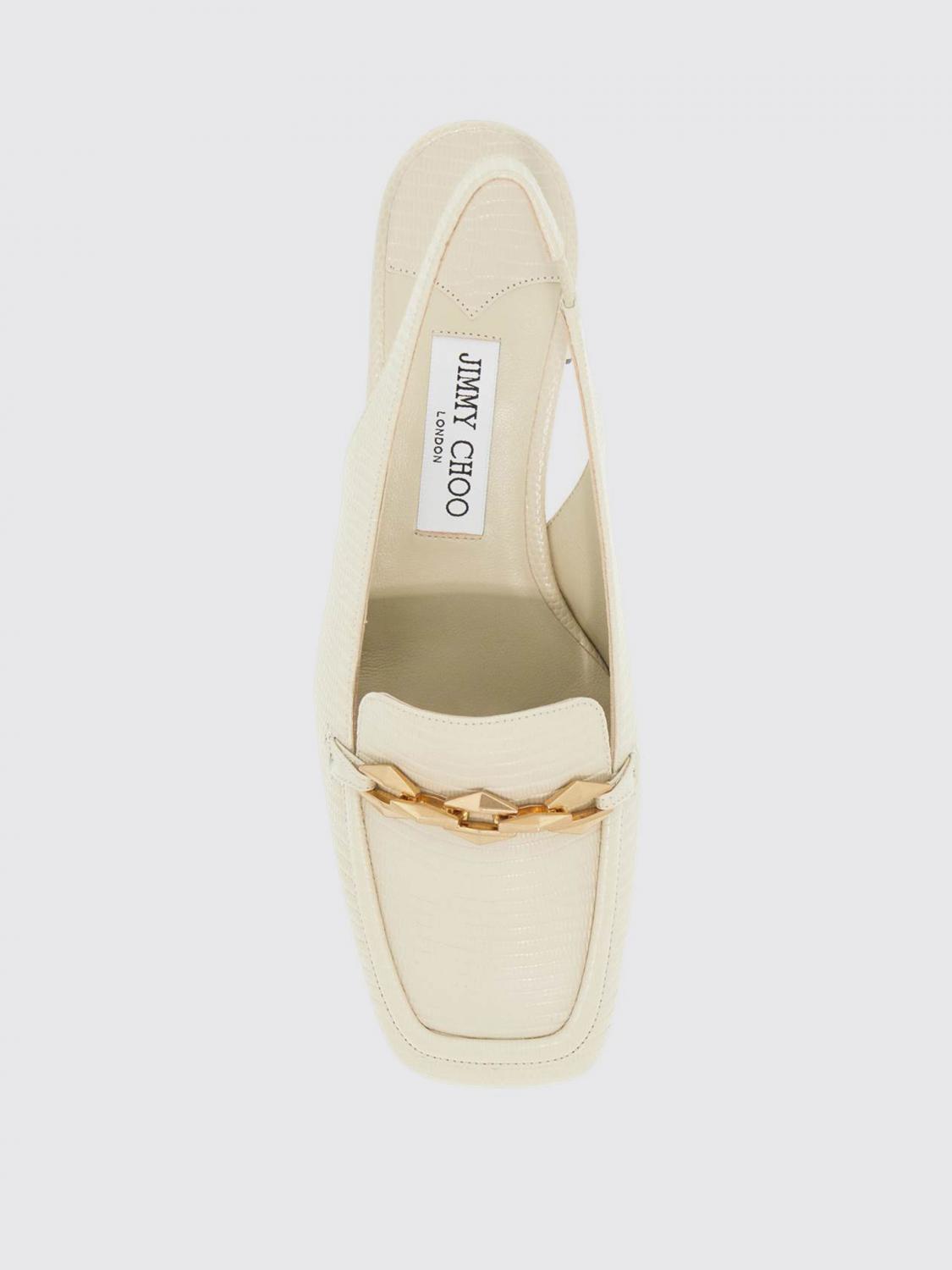 JIMMY CHOO ABSATZSCHUHE: Schuhe damen Jimmy Choo, Bamboo - Img 4