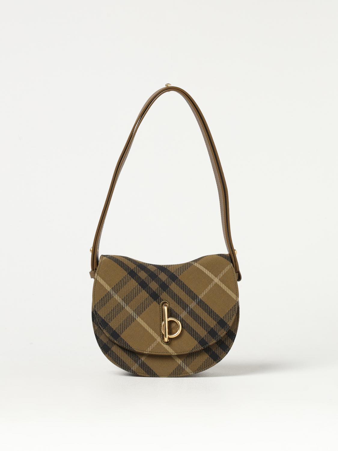 BURBERRY MINI BAG: Shoulder bag woman Burberry, Multicolor - Img 1