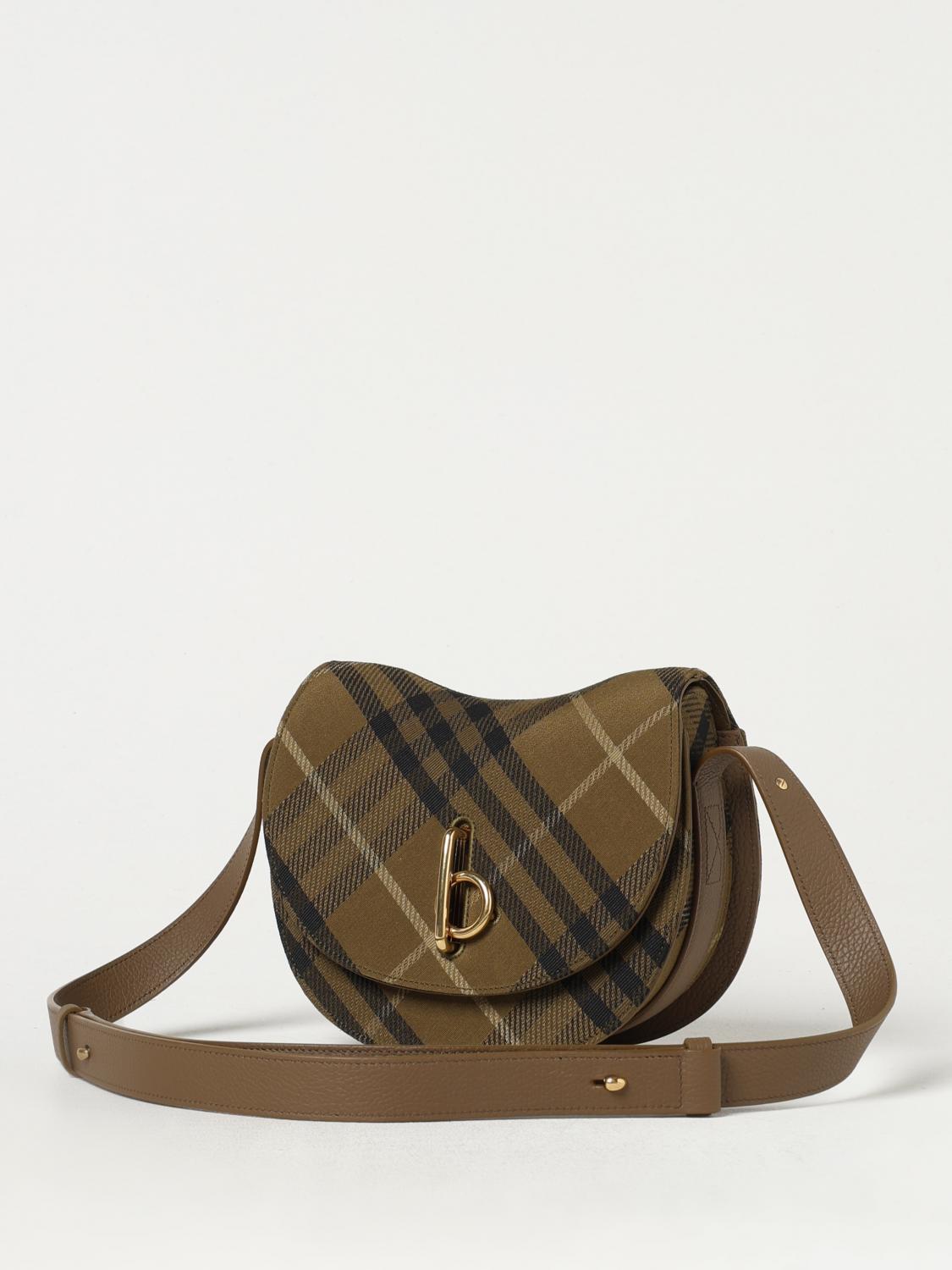 BURBERRY MINI BAG: Shoulder bag woman Burberry, Multicolor - Img 4