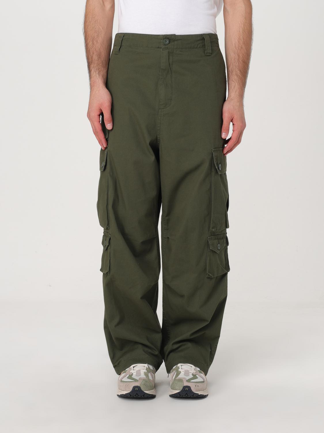 CARHARTT WIP PANTS: Pants men Carhartt Wip, Green - Img 1