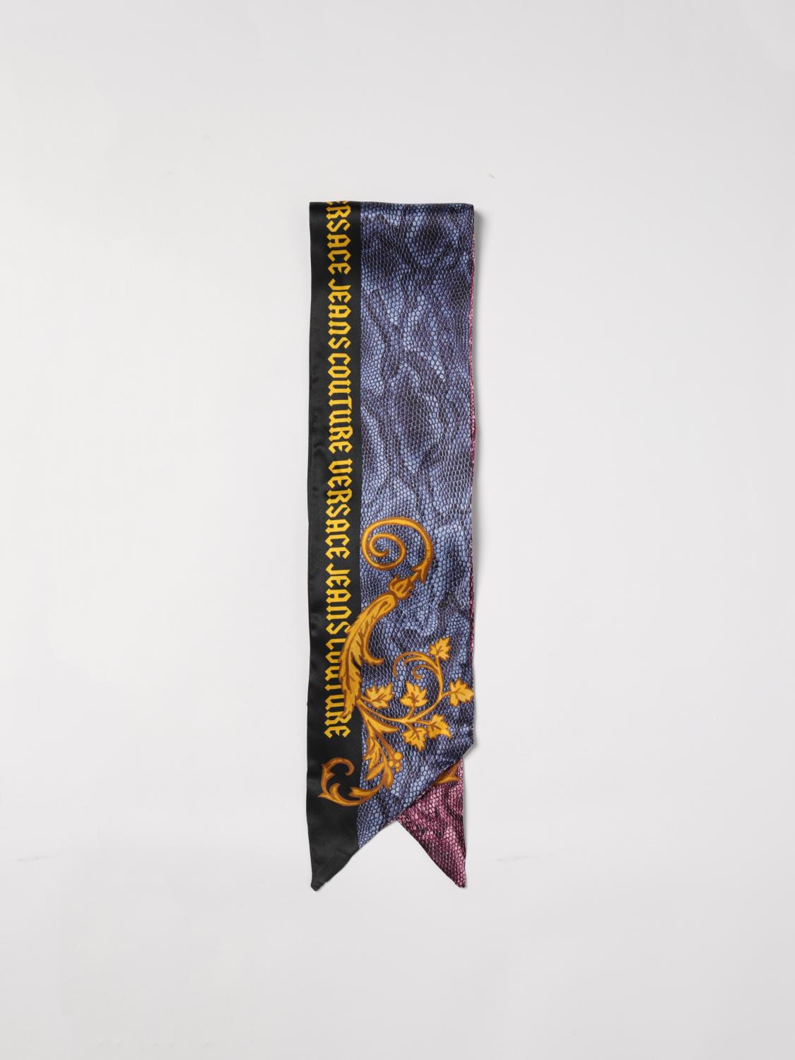 VERSACE JEANS COUTURE NECK SCARF: Neck scarf woman Versace Jeans Couture, Multicolor - Img 1