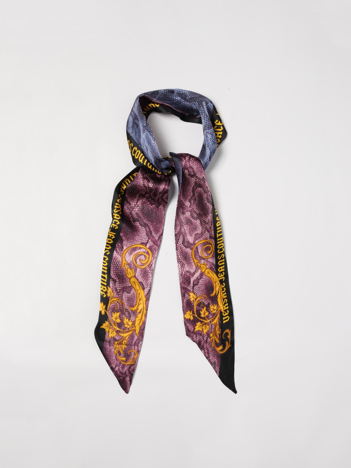 VERSACE JEANS COUTURE NECK SCARF: Neck scarf woman Versace Jeans Couture, Multicolor - Img 2