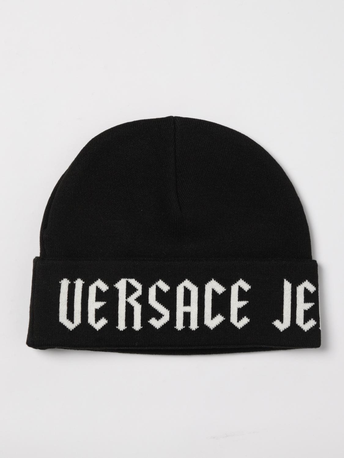 VERSACE JEANS COUTURE HAT: Hat men Versace Jeans Couture, Black - Img 1