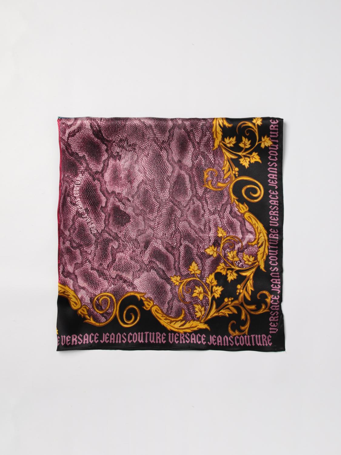 VERSACE JEANS COUTURE NECK SCARF: Neck scarf woman Versace Jeans Couture, Multicolor - Img 1