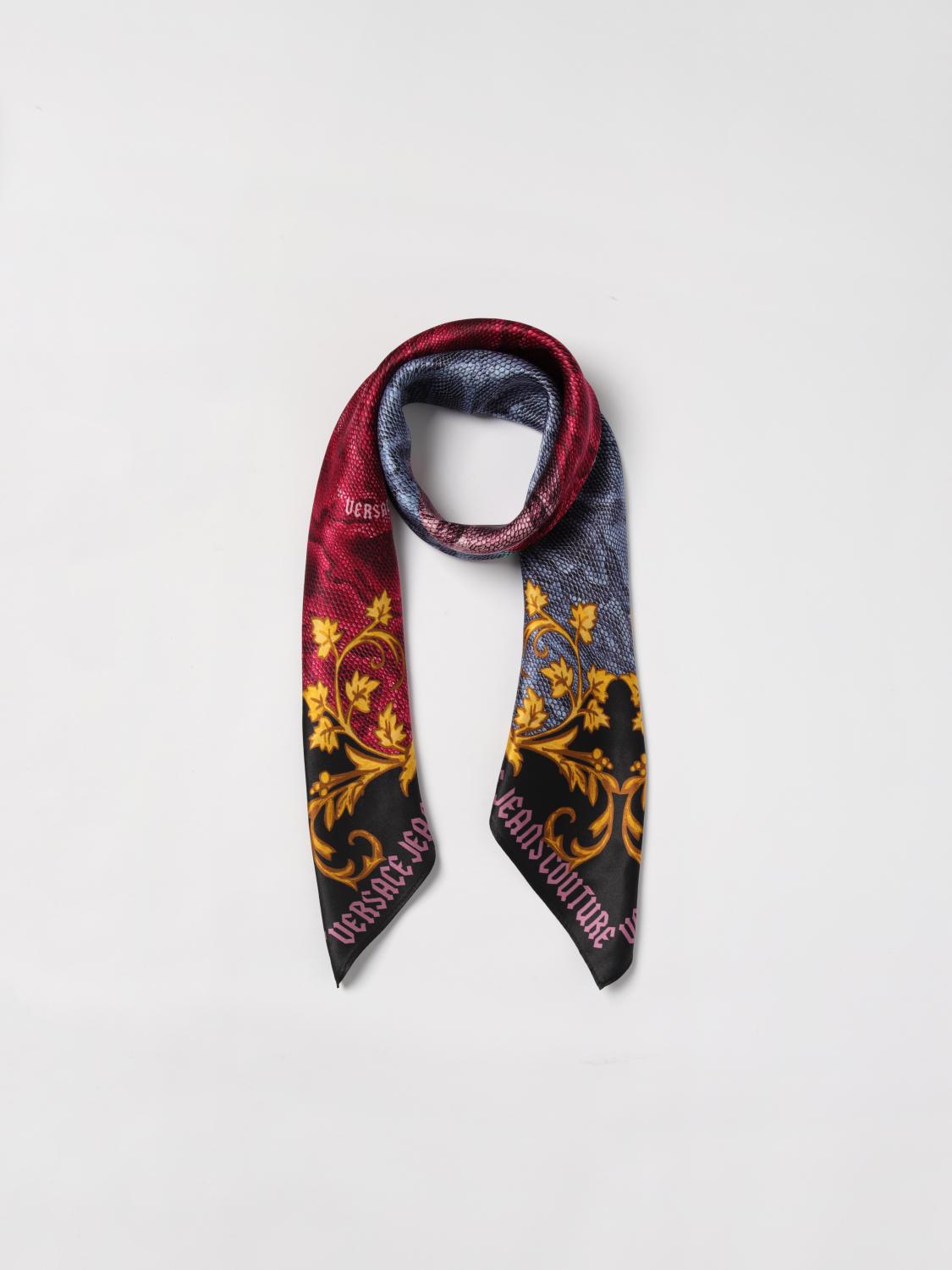 VERSACE JEANS COUTURE NECK SCARF: Neck scarf woman Versace Jeans Couture, Multicolor - Img 2