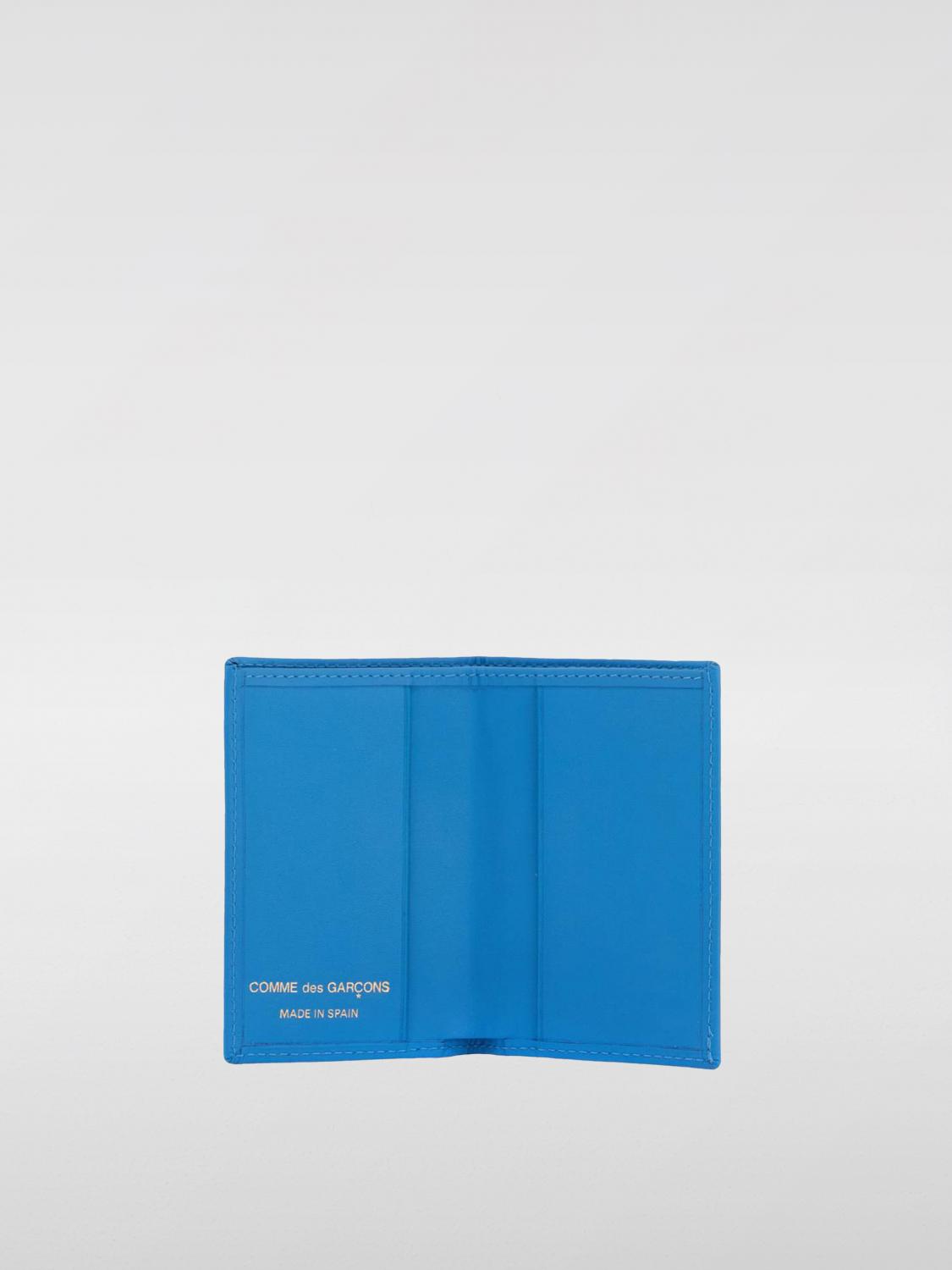 COMME DES GARÇONS WALLET WALLET: Wallet men Comme Des GarÇons Wallet, Blue - Img 2