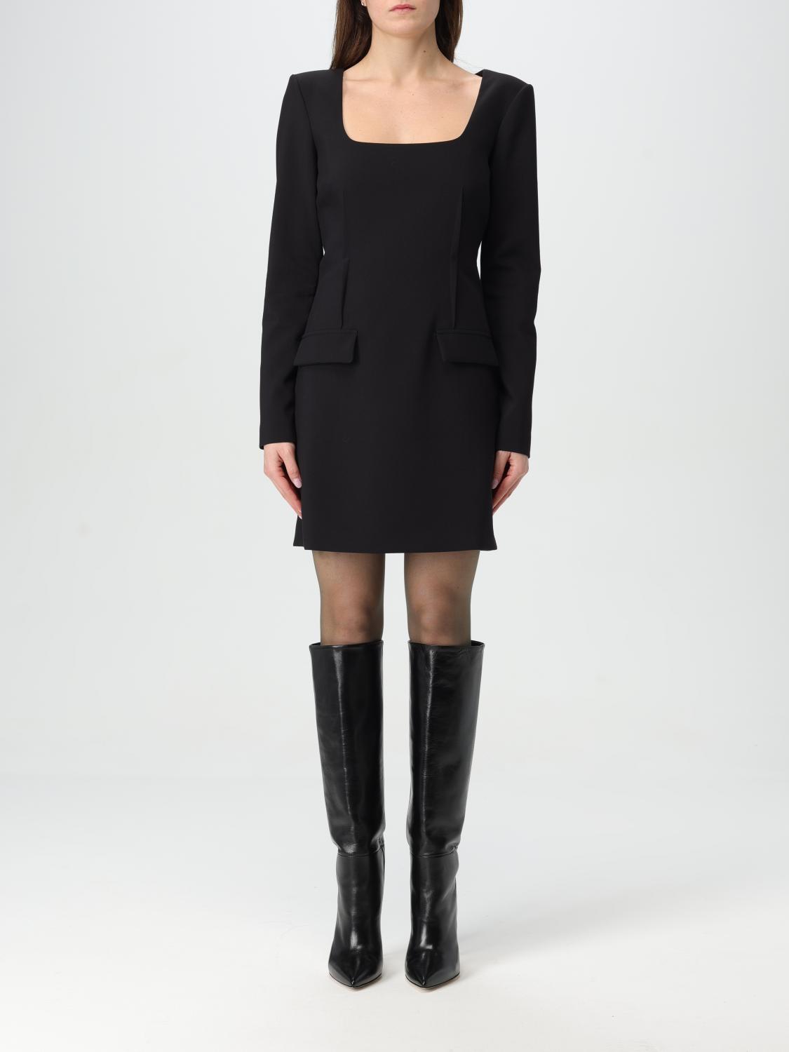 PATRIZIA PEPE DRESS: Dress woman Patrizia Pepe, Black - Img 1