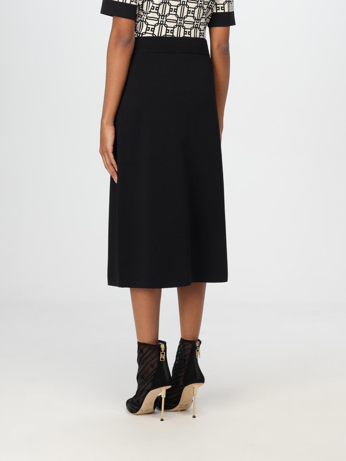 ELISABETTA FRANCHI SKIRT: Skirt woman Elisabetta Franchi, Black - Img 3