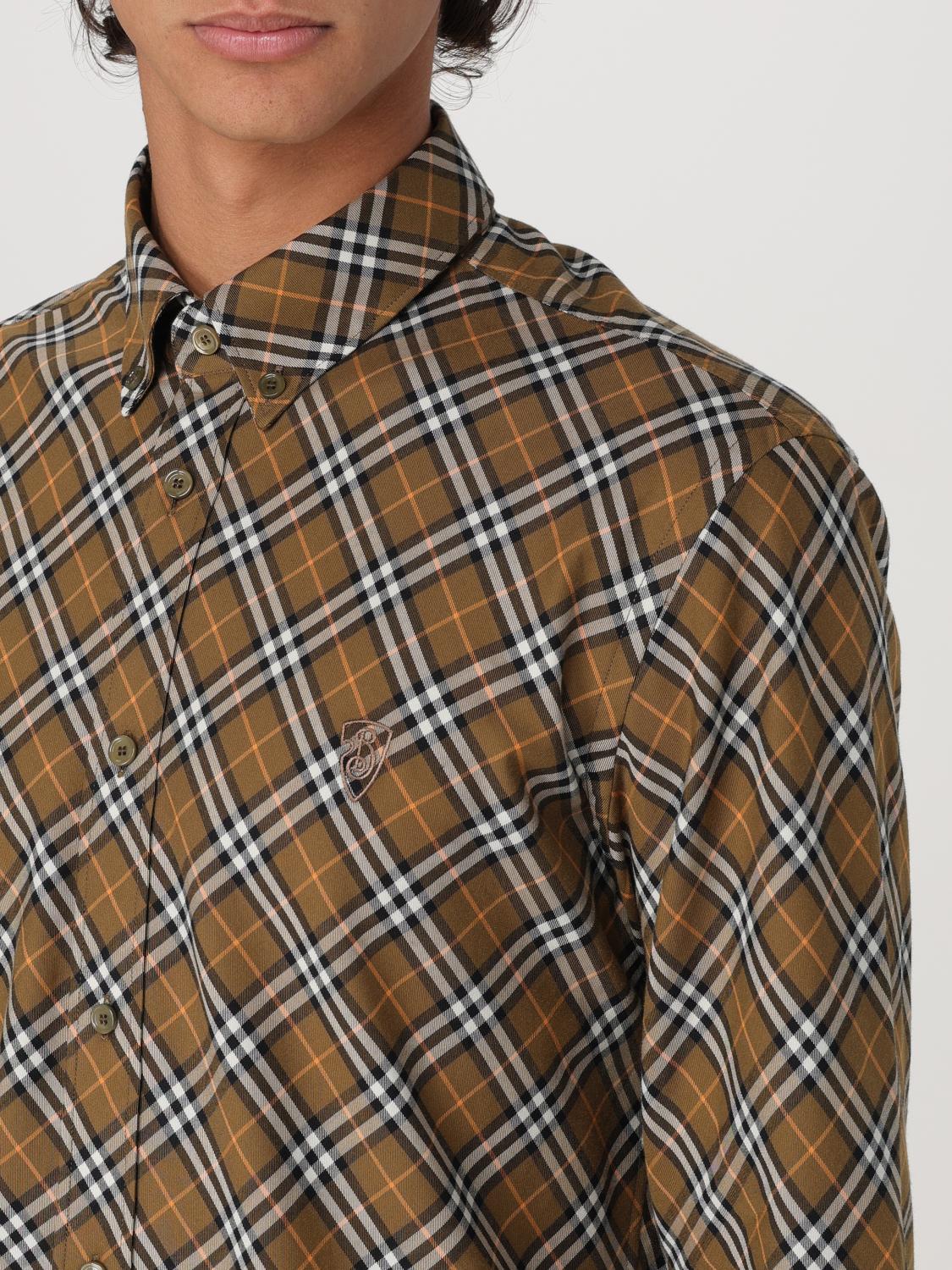 BURBERRY SHIRT: Sweatshirt men Burberry, Beige - Img 5