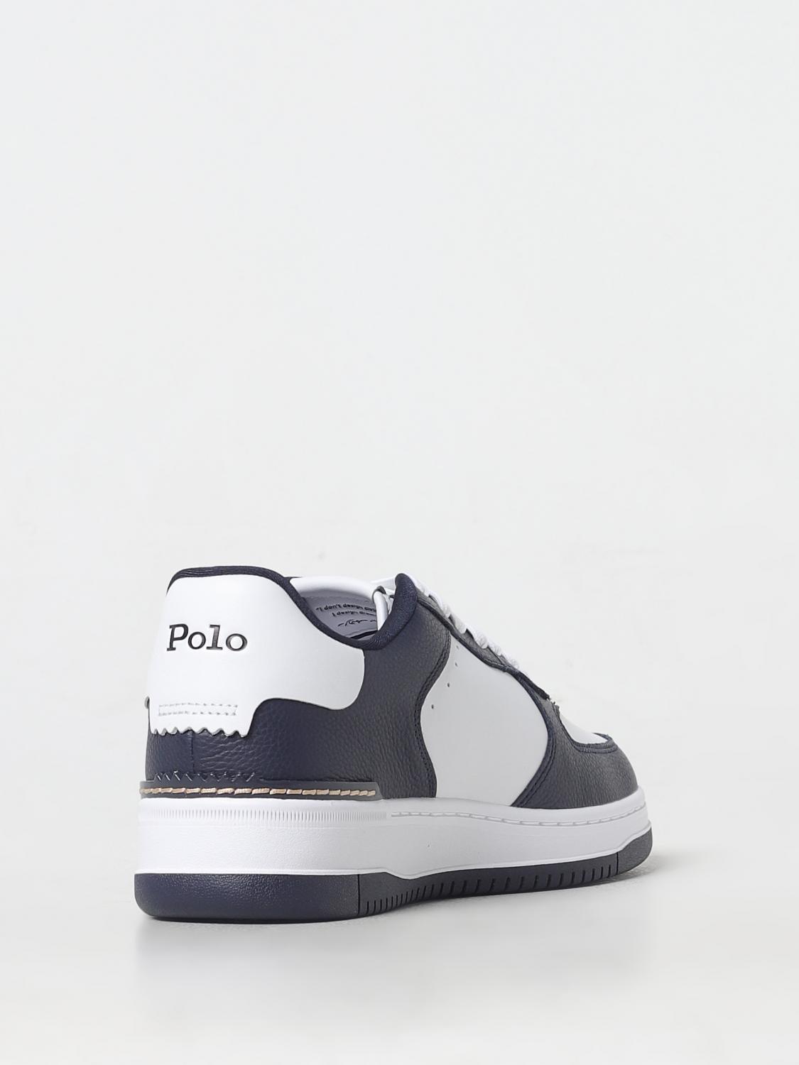 POLO RALPH LAUREN SNEAKERS: Shoes men Polo Ralph Lauren, White - Img 3