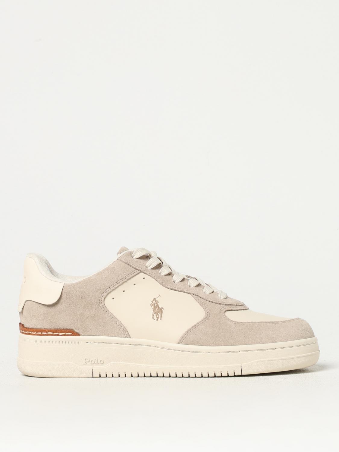 Giglio Sneaker Masters Court Polo Ralph Lauren in camoscio