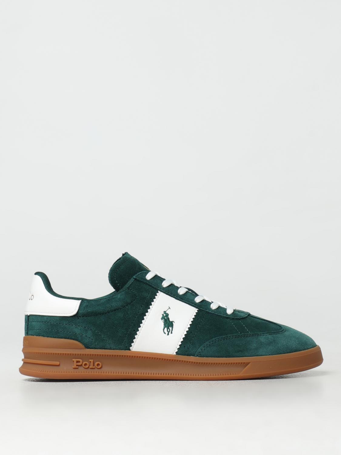 Giglio Sneakers Heritage Aera Polo Ralph Lauren in camoscio