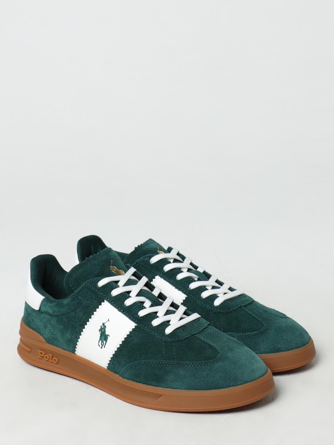 POLO RALPH LAUREN SNEAKERS: Shoes men Polo Ralph Lauren, Green - Img 2