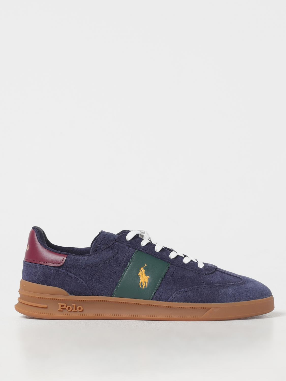 Giglio Sneakers Heritage Aera Polo Ralph Lauren in camoscio