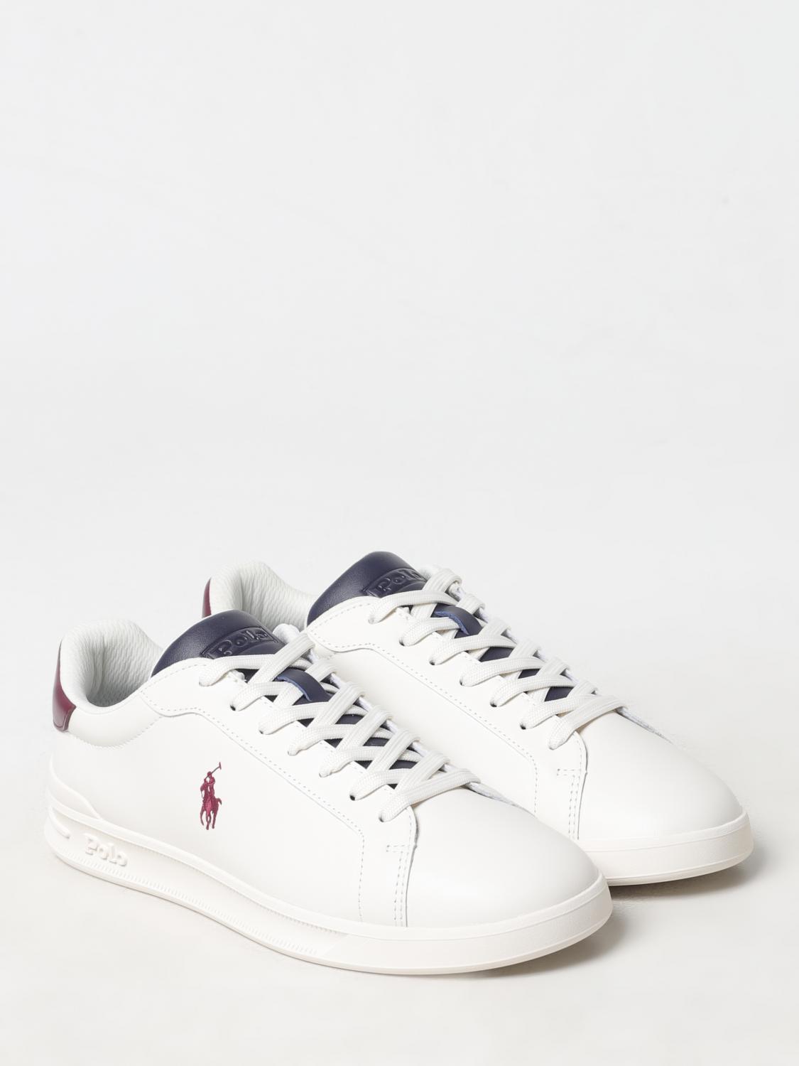 POLO RALPH LAUREN SNEAKERS: Shoes men Polo Ralph Lauren, White - Img 2