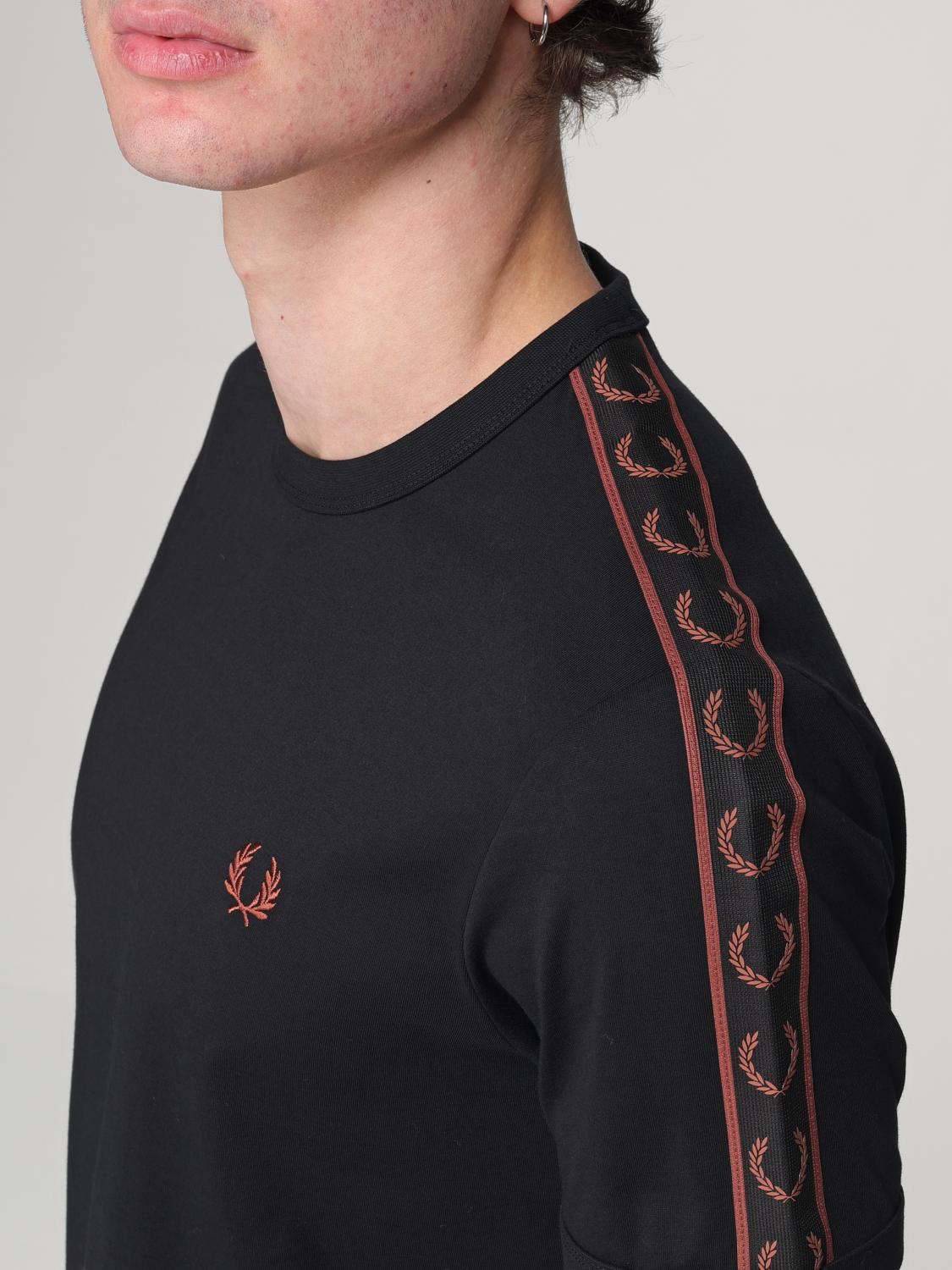 FRED PERRY 티셔츠: 티셔츠 남성 Fred Perry, 블랙 - Img 3