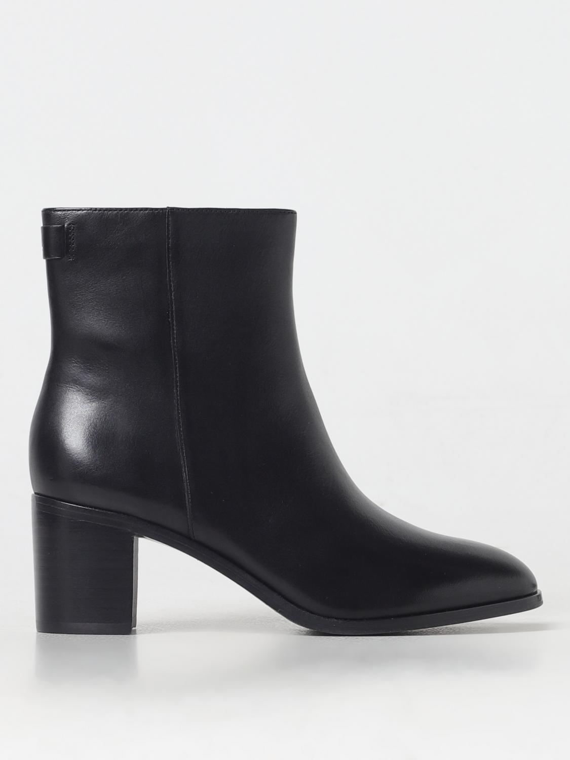 POLO RALPH LAUREN FLAT ANKLE BOOTS: Shoes woman Polo Ralph Lauren, Black - Img 1