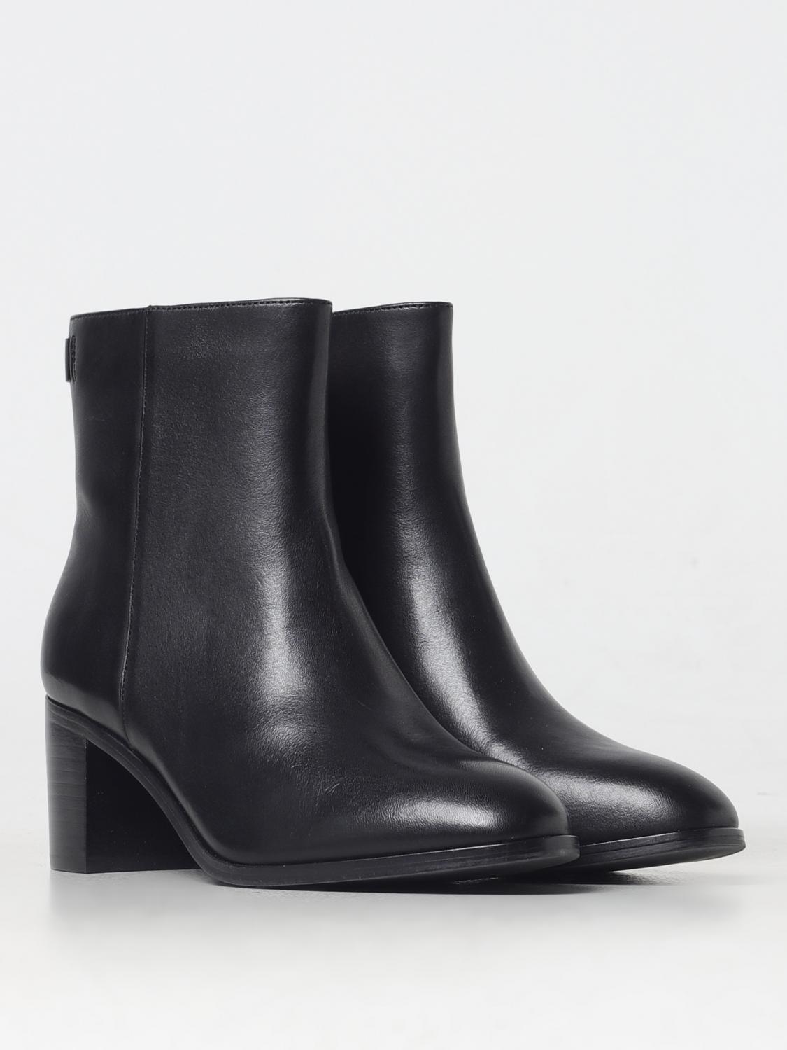 POLO RALPH LAUREN FLAT ANKLE BOOTS: Shoes woman Polo Ralph Lauren, Black - Img 2