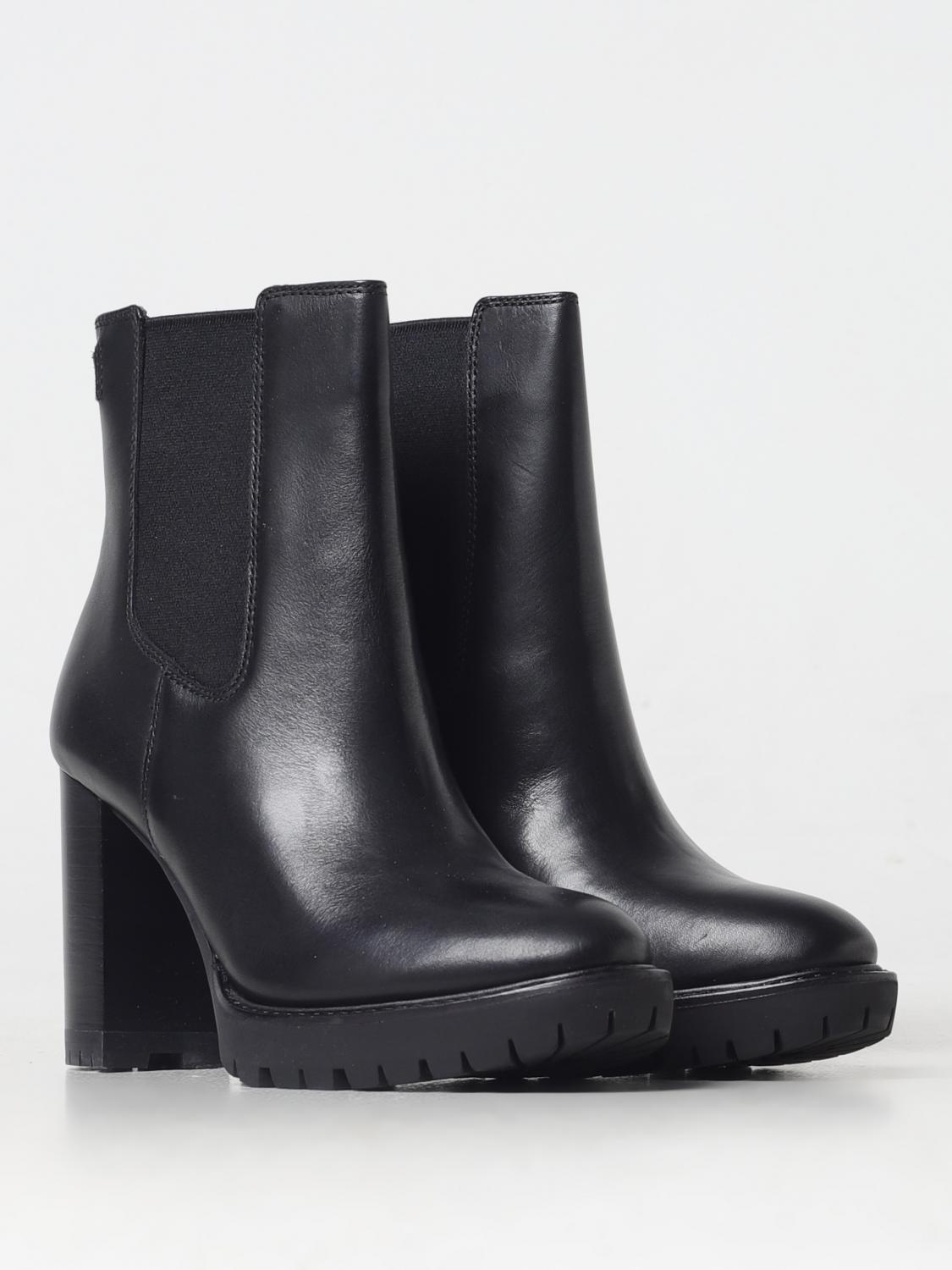 POLO RALPH LAUREN FLAT ANKLE BOOTS: Shoes woman Polo Ralph Lauren, Black - Img 2