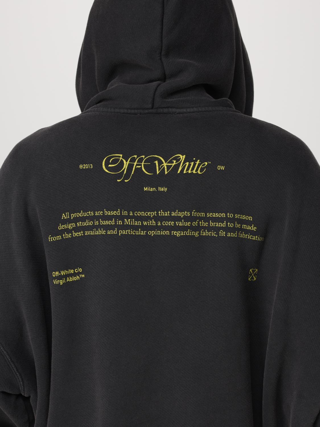 OFF-WHITE SWEATSHIRT: Sweatshirt men Off-white, Black - Img 4